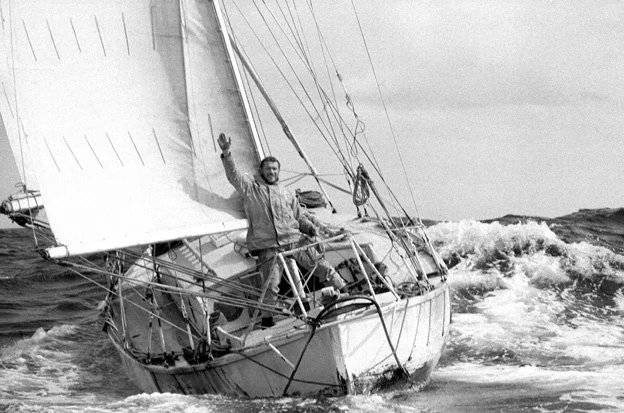 Robin Knox-Johnson, one of the most accomplished sailors of all time.