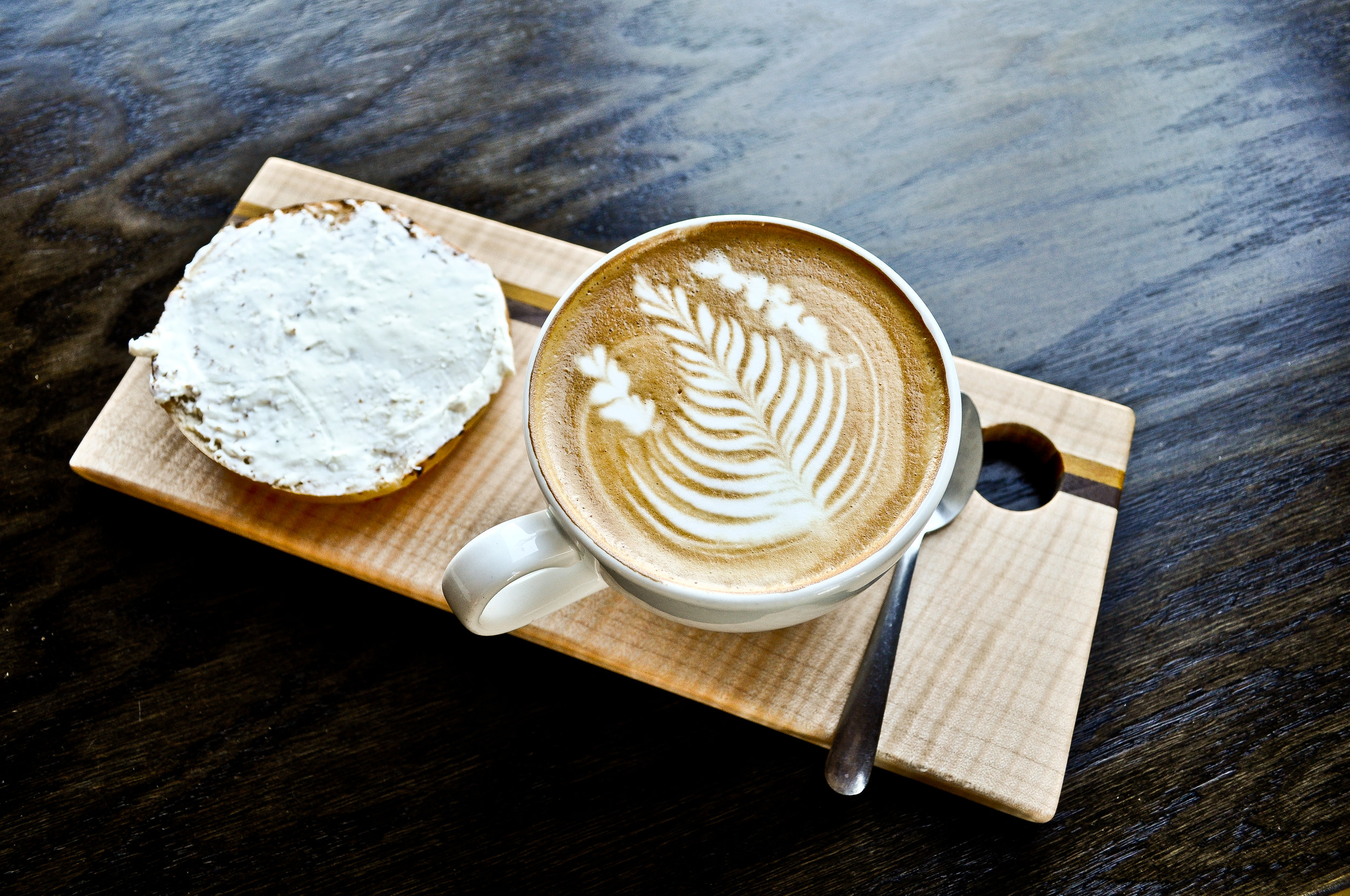 Breakfast coffee tray