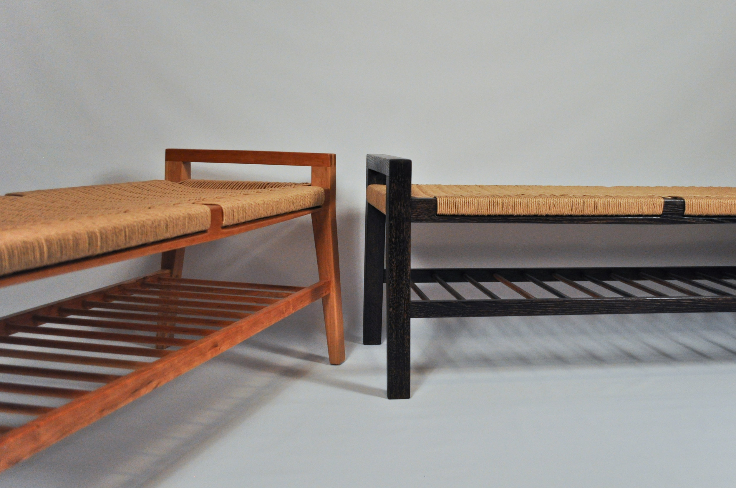 Sutton Bench With Shelf Sutton Projekt Furniture Maker Honolulu Hawai I
