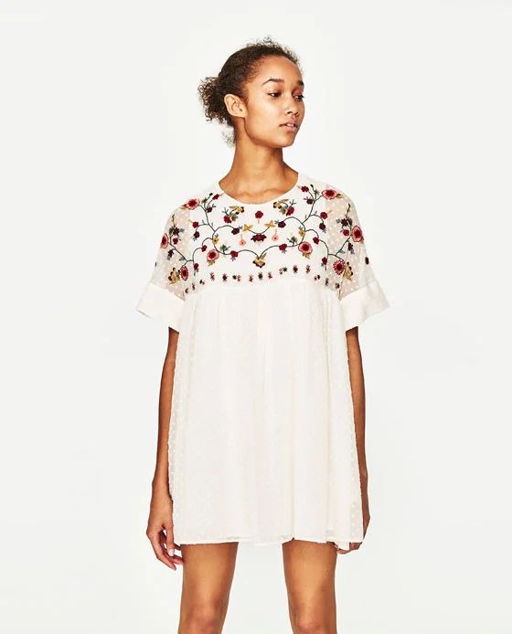 Embroidered Jumpsuit Dress from Urban Outfitters - $49.90