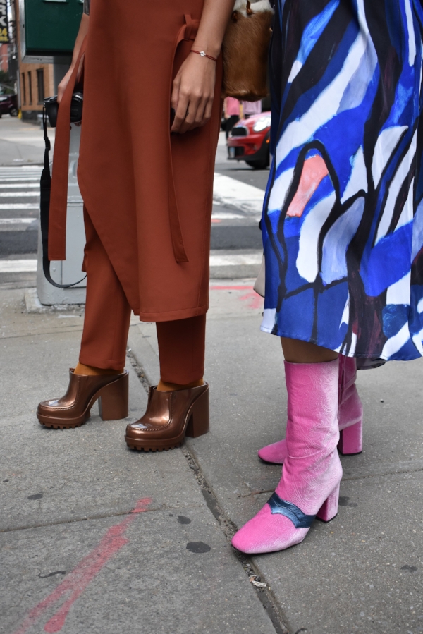 The Best Shoes on The Streets of NYFW S/S 2018 — Now Let's Get Going x ...