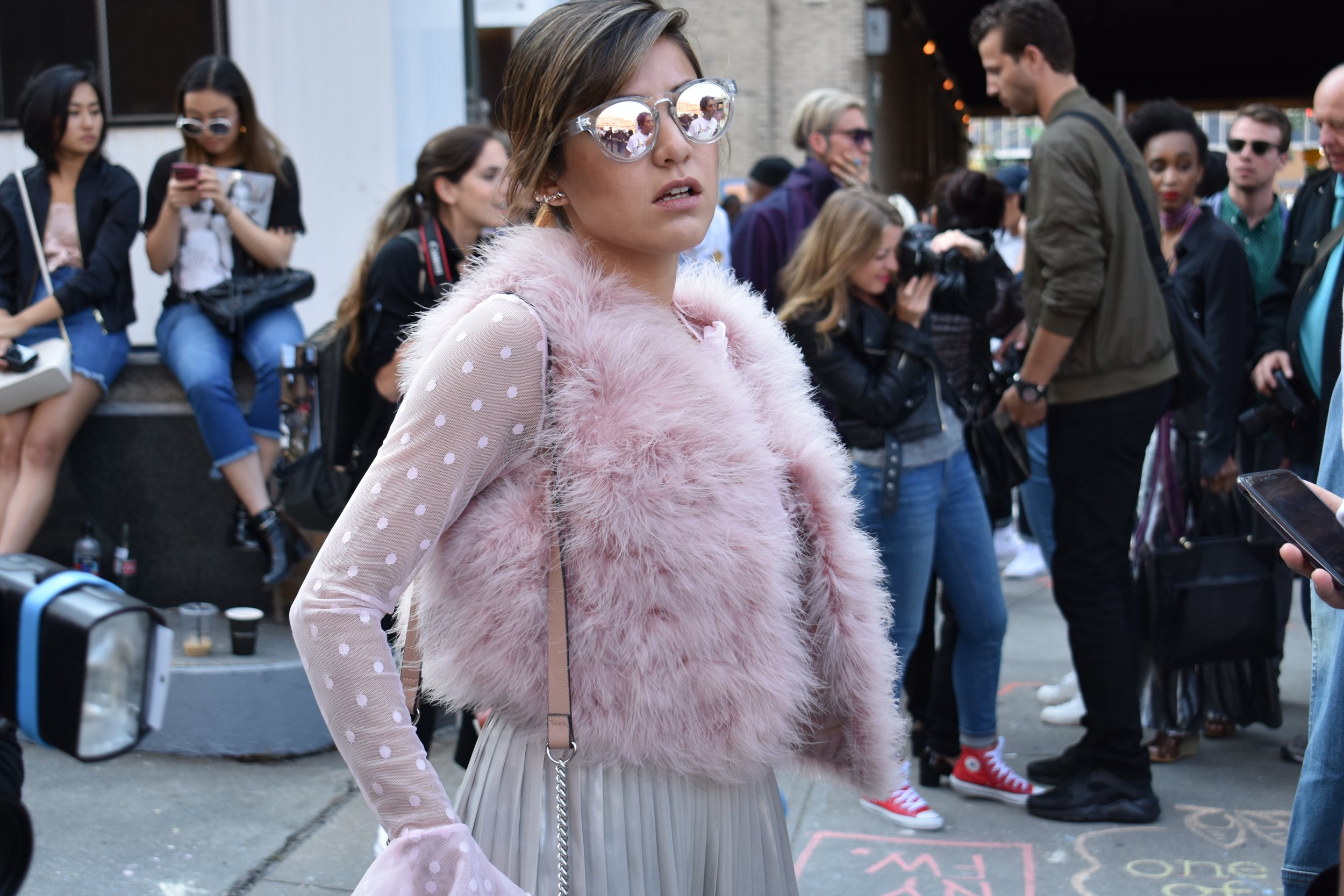 The Best Sunglasses on The Streets of NYFW — Now Let's Get Going x ...