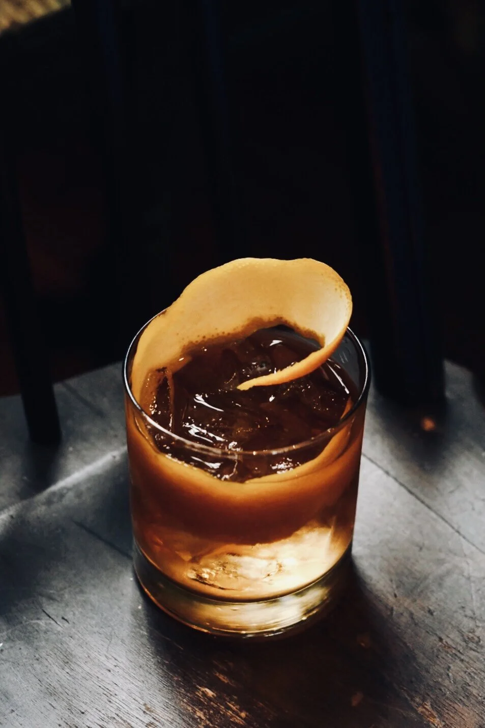 Holiday Nostalgia - The Ginger Snap Old Fashioned