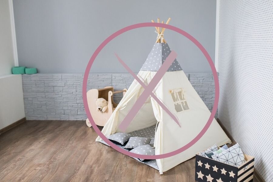 Why Play Tent TeePees Were Never Montessori In the First Place — Child of  the Redwoods