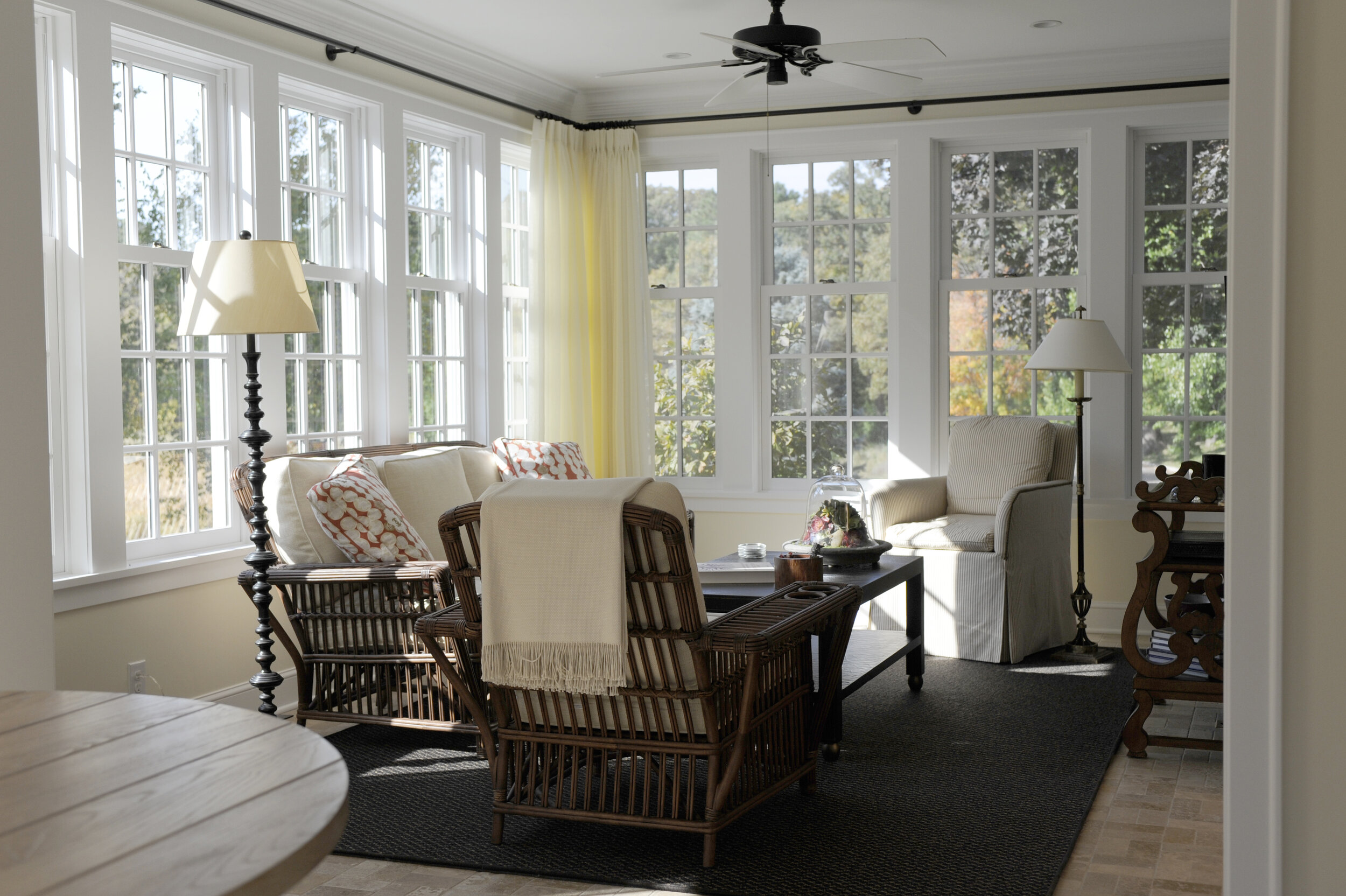 White Oaks Sunroom and Pool House