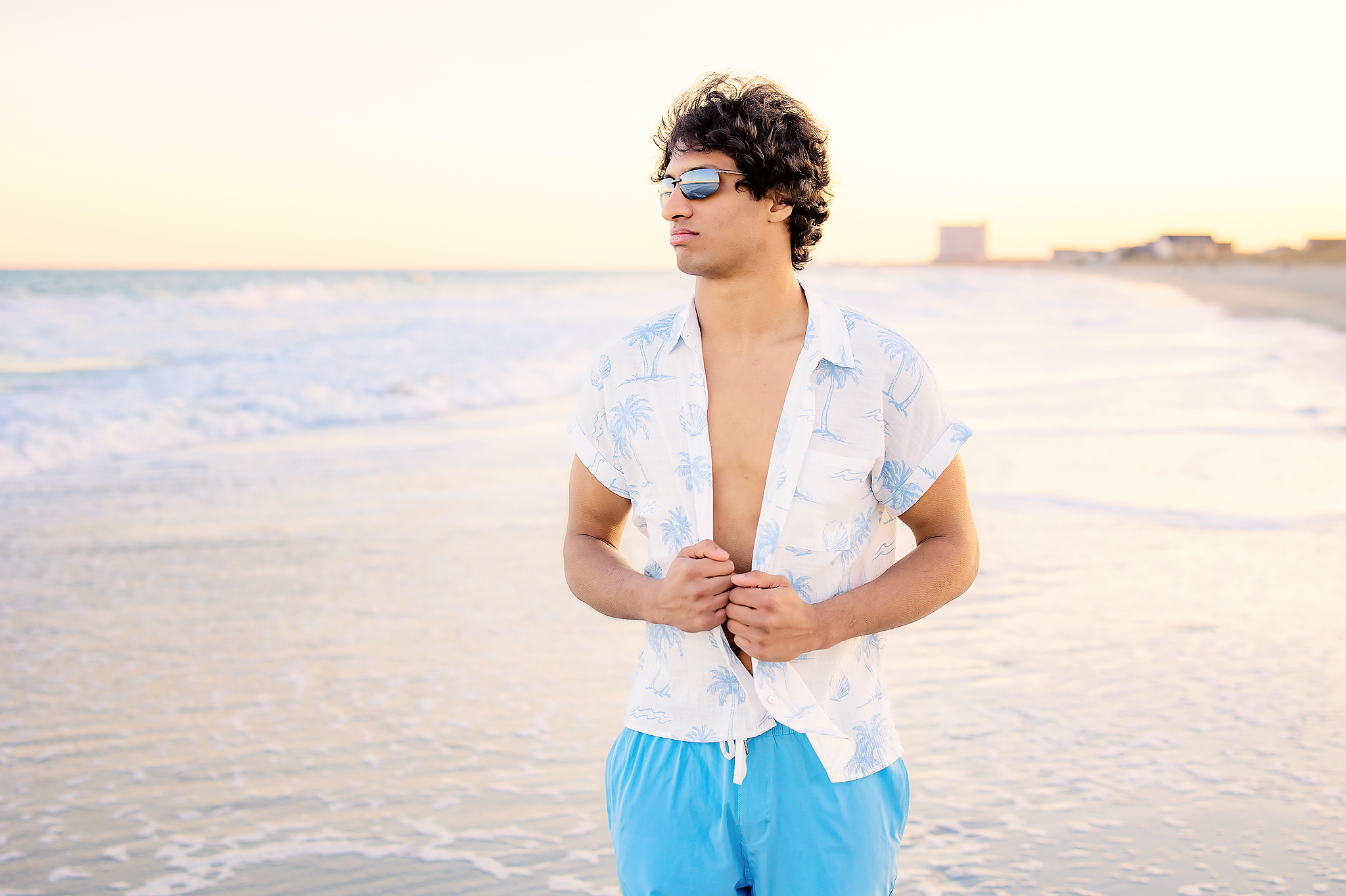 Senior Session at Sunset | Myrtle Beach State Park | Ethan