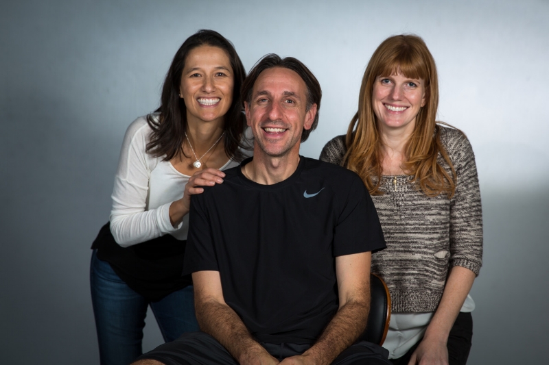 Pictured from left to right: Briana King, Michael Romeo & Sara Reeder