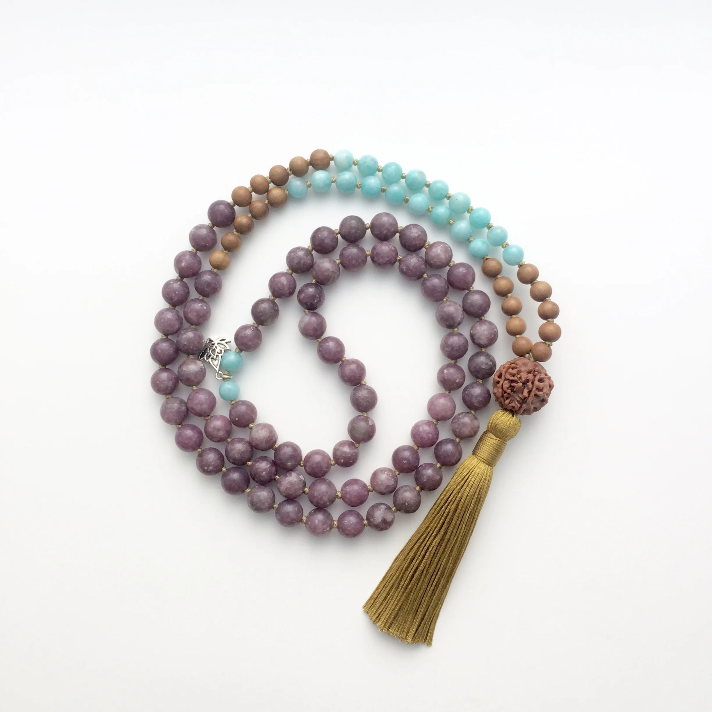Violet Tourmaline & Amazonite