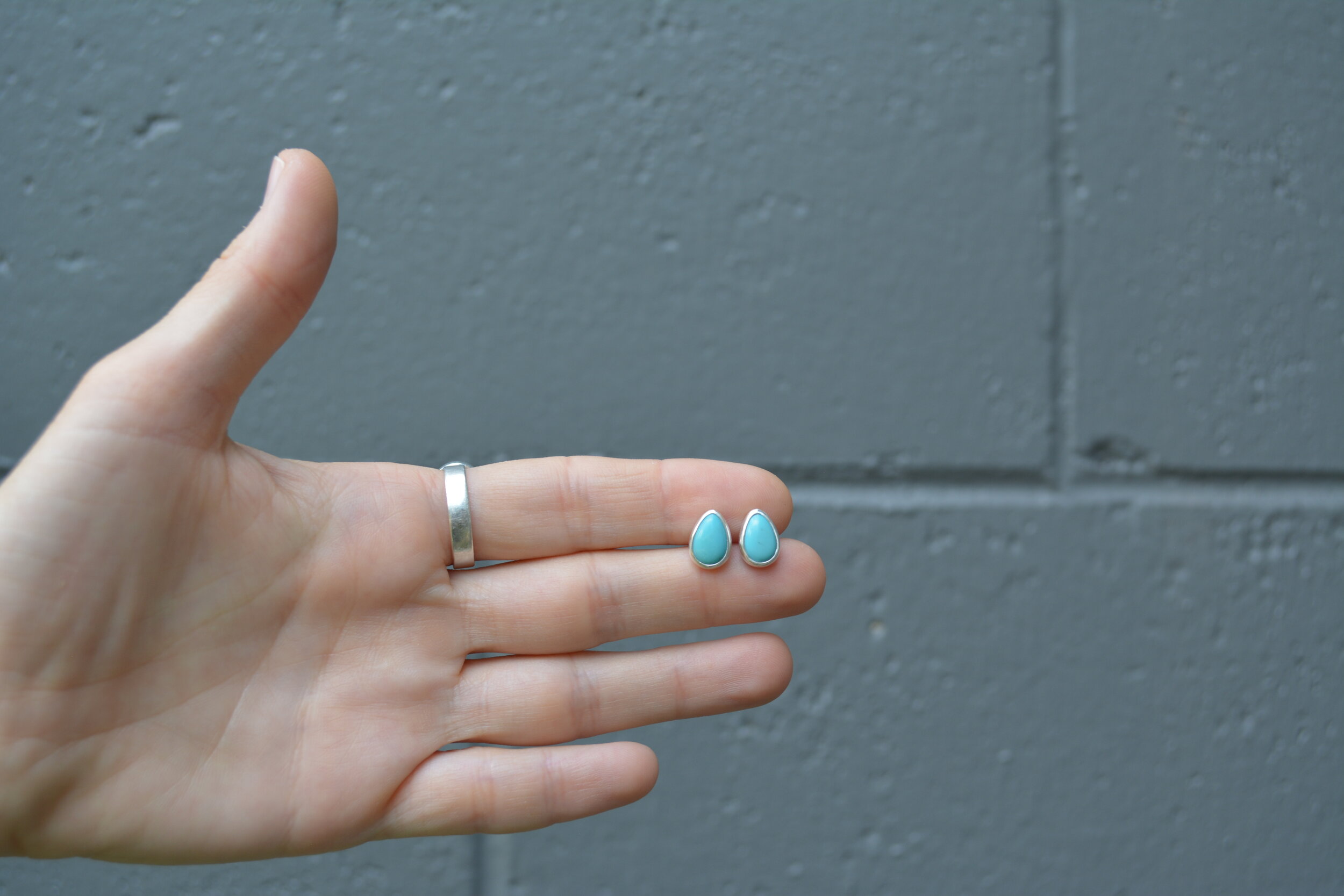 Campitos Turquoise Studs