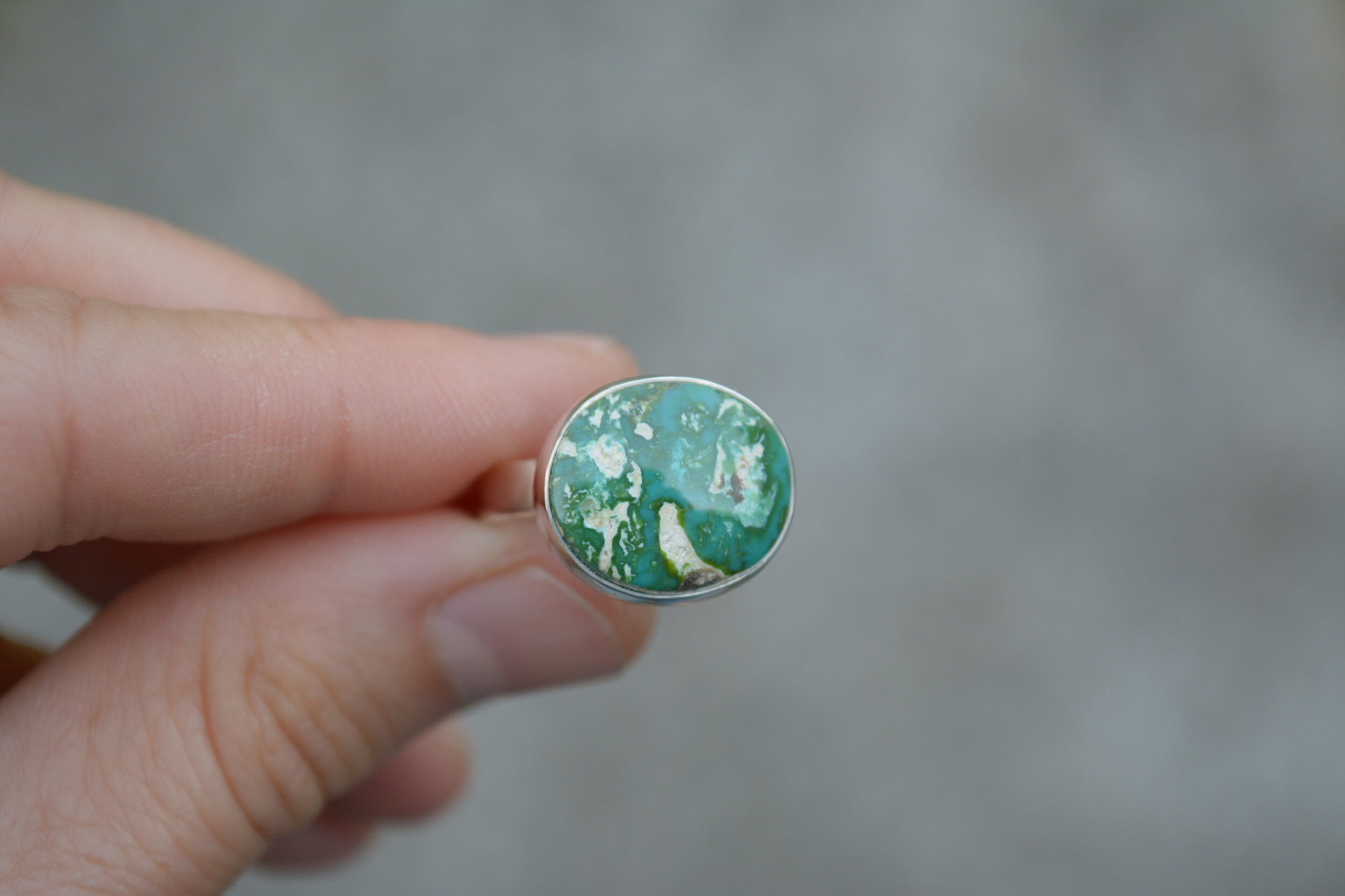 Stone Mountain Turquoise Ring