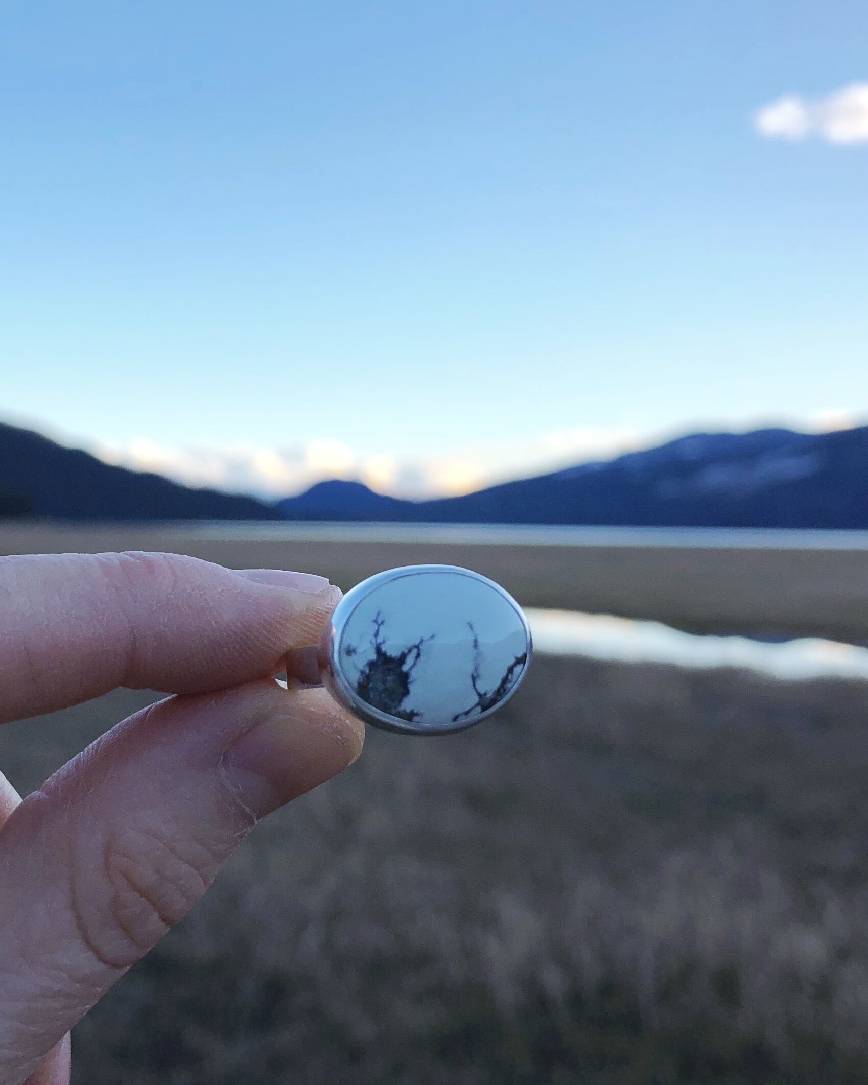 Everyday Ring #3 - Ivory Creek Variscite