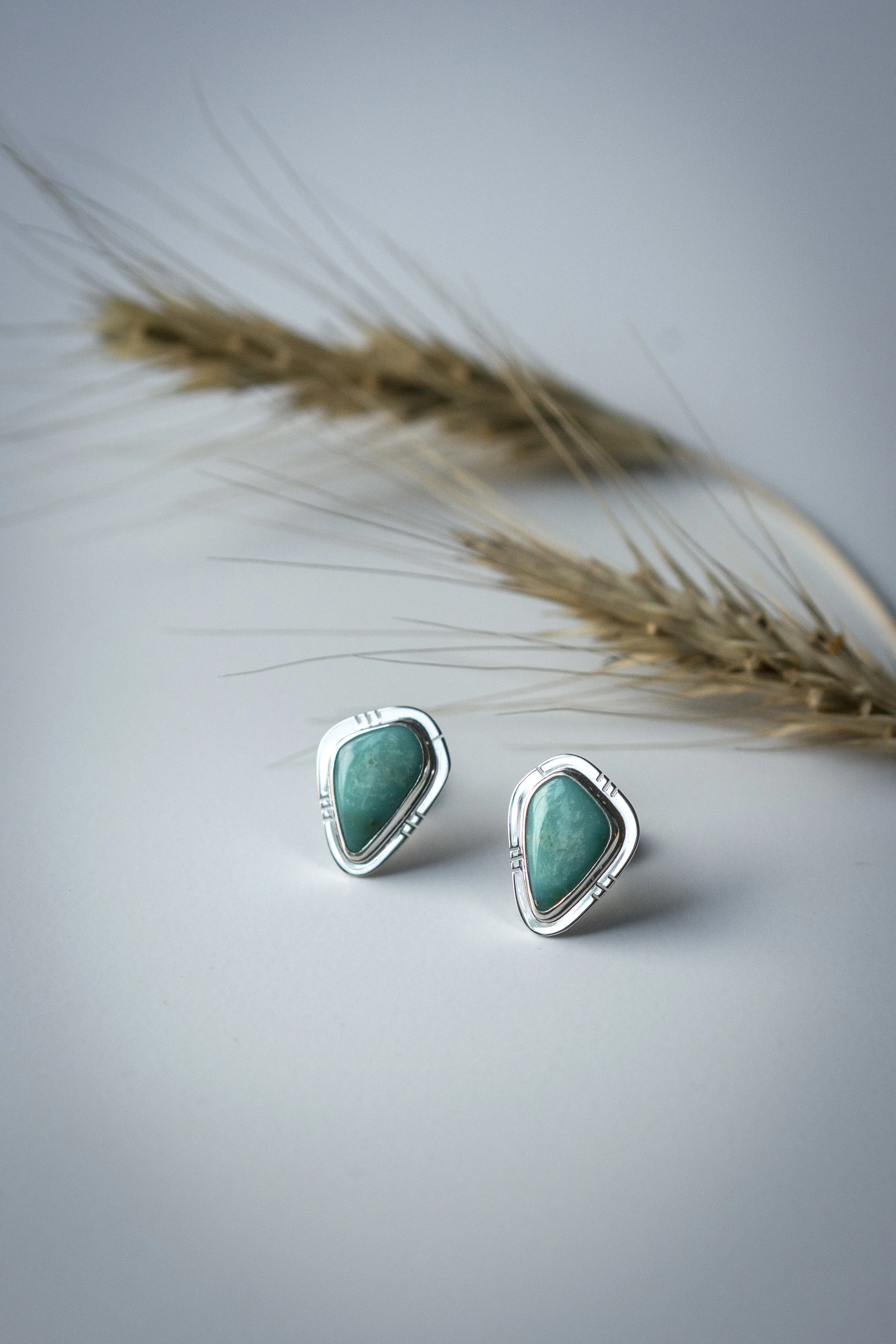 Turquoise Western Studs #9