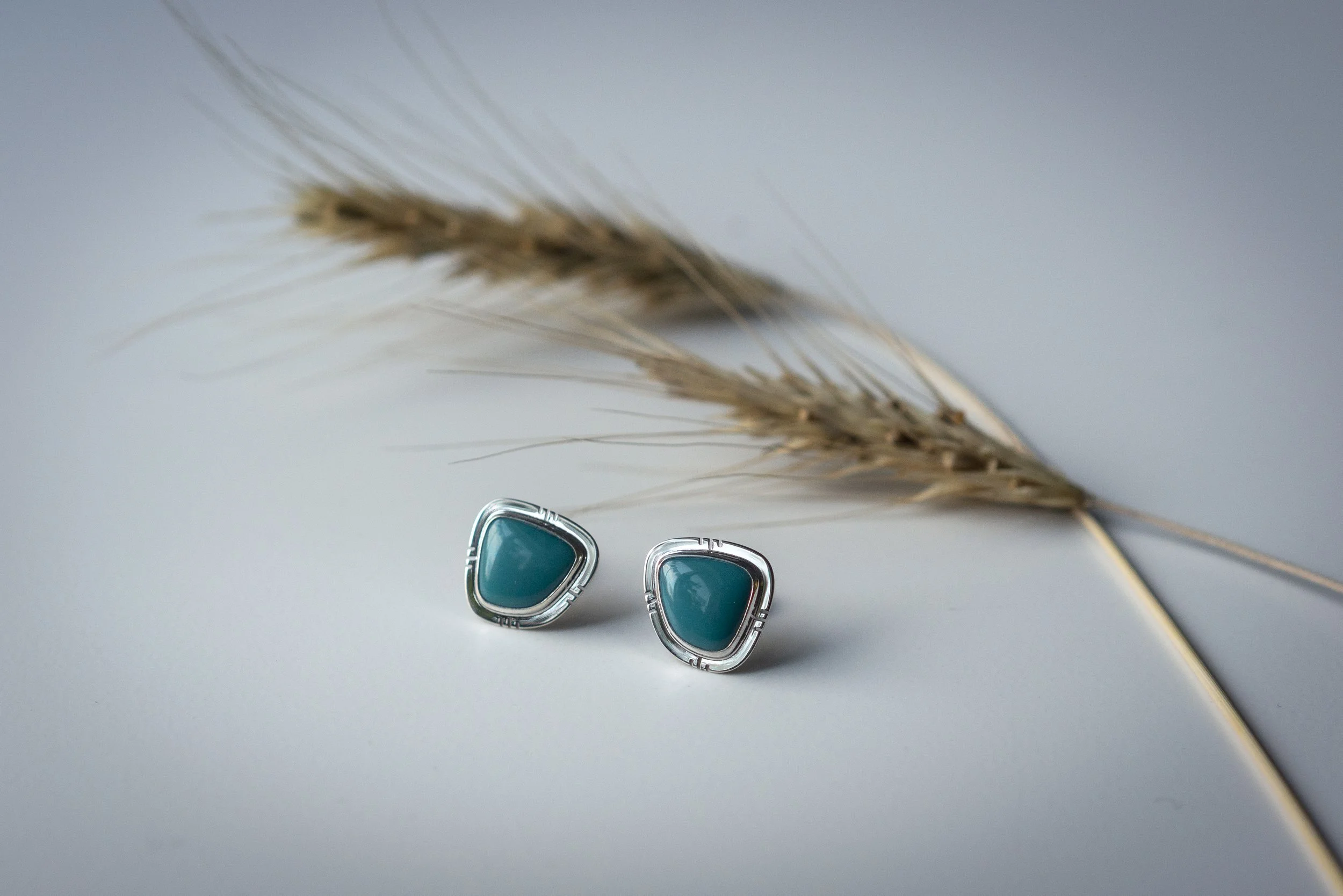 Turquoise Western Studs #10
