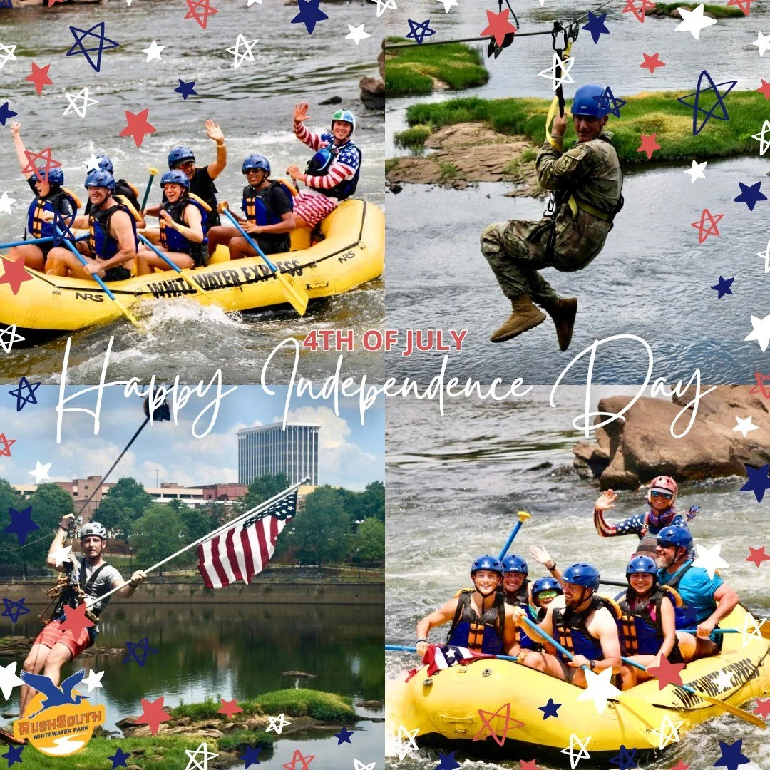 Happy 4th of July from all of us at RushSouth Whitewater Park! We’re wishing you a safe and joyful Independence Day filled with celebration, community, and fireworks! πΊπΈβ¨
#RushSouthWhitewaterPark #AlwaysUptown #UptownColumbus #July4th