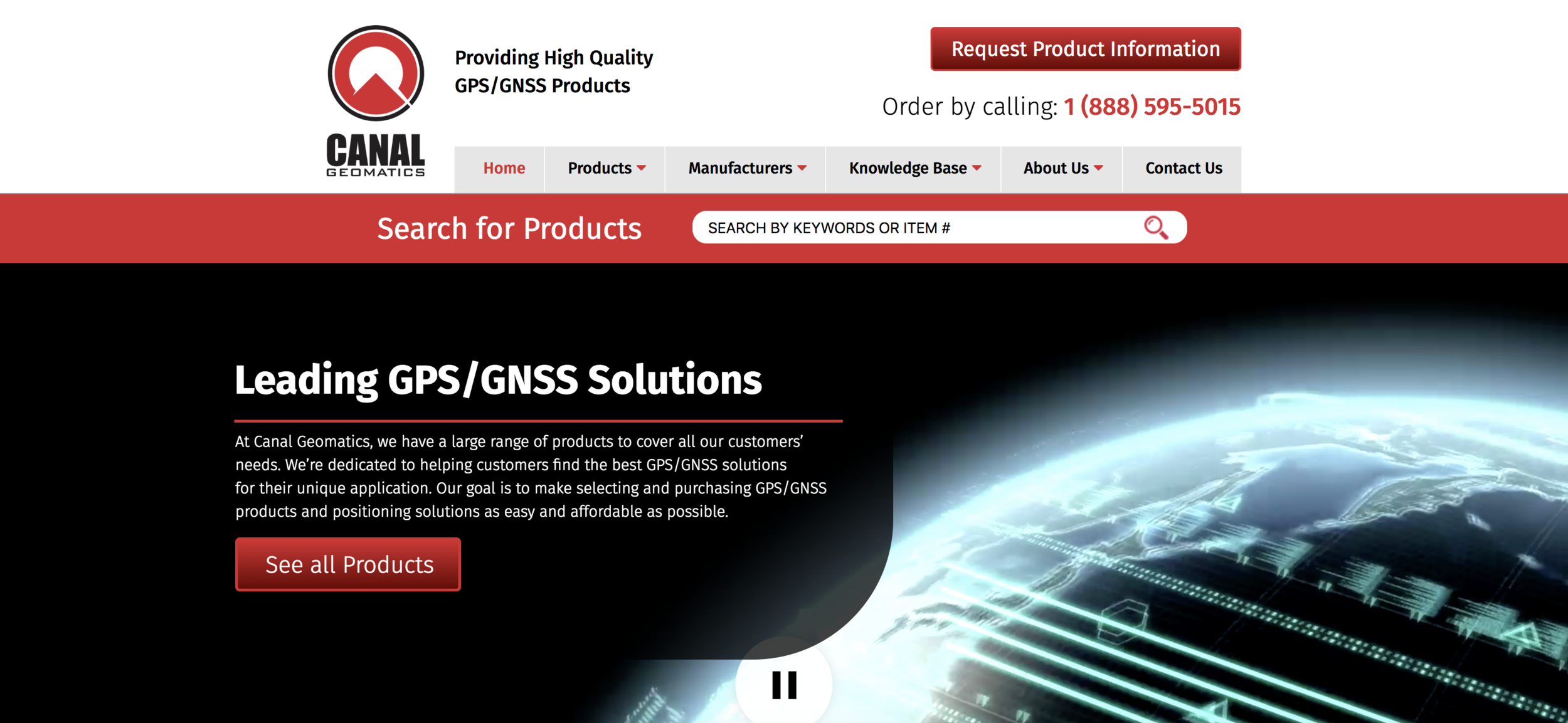 I rewrote several descriptions for GPS/GNSS products from manufacturers to avoid duplicate content (for SEO). Canal Geomatics is a distributor of these products. See an example here .