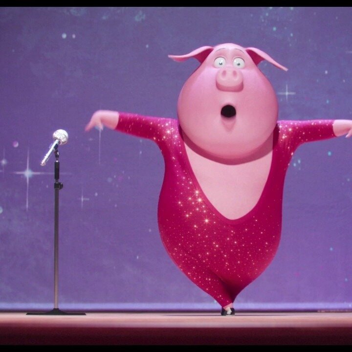 Gunter and his red UNITARD rocking the dance moves in SING. Join us March 30 with your family and let out your inner piggy power! #singalong #sing #romega

Tix here: https://bit.ly/GunterSINGS