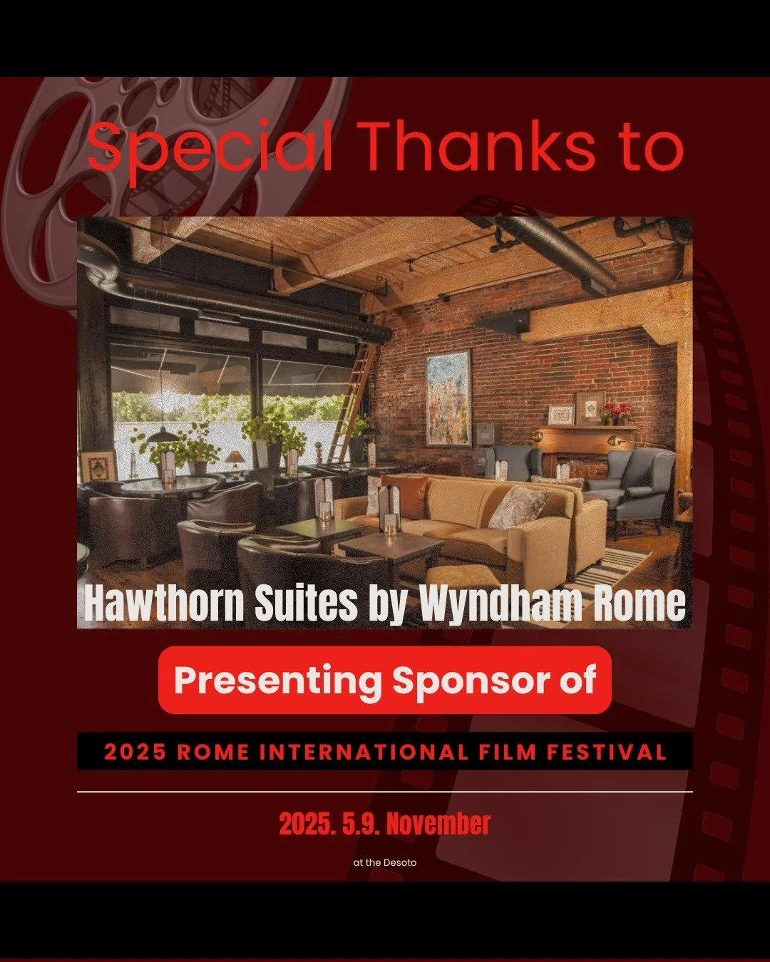 Comfy rooms so our filmmakers can rest and participate in the Festival + great bar and restaurant- Off Broad is a place for a quiet drink and great meal, check it out! #oursponsors #georgiafilmfestival #downtown #baranddrinks