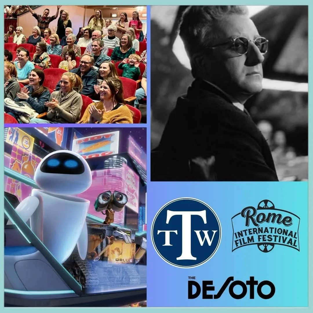 Get ready, Rome! The Rome International Film Festival is thrilled to launch the 2026 Family Fun Series! Join us for an unforgettable DOUBLE FEATURE this Sunday, April 12th at the Historic DeSoto Theater! 🍿

🤖 First up: the heartwarming, visually st