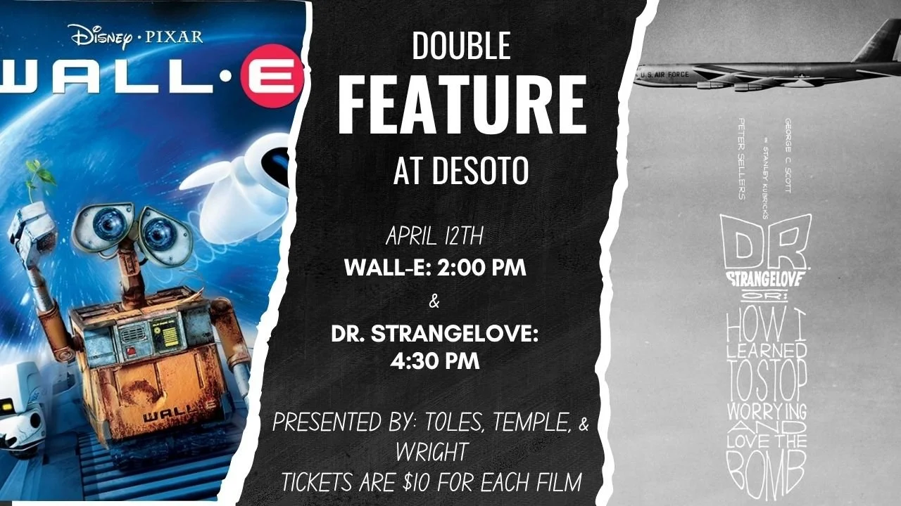 Double Feature Sunday, April 12th!