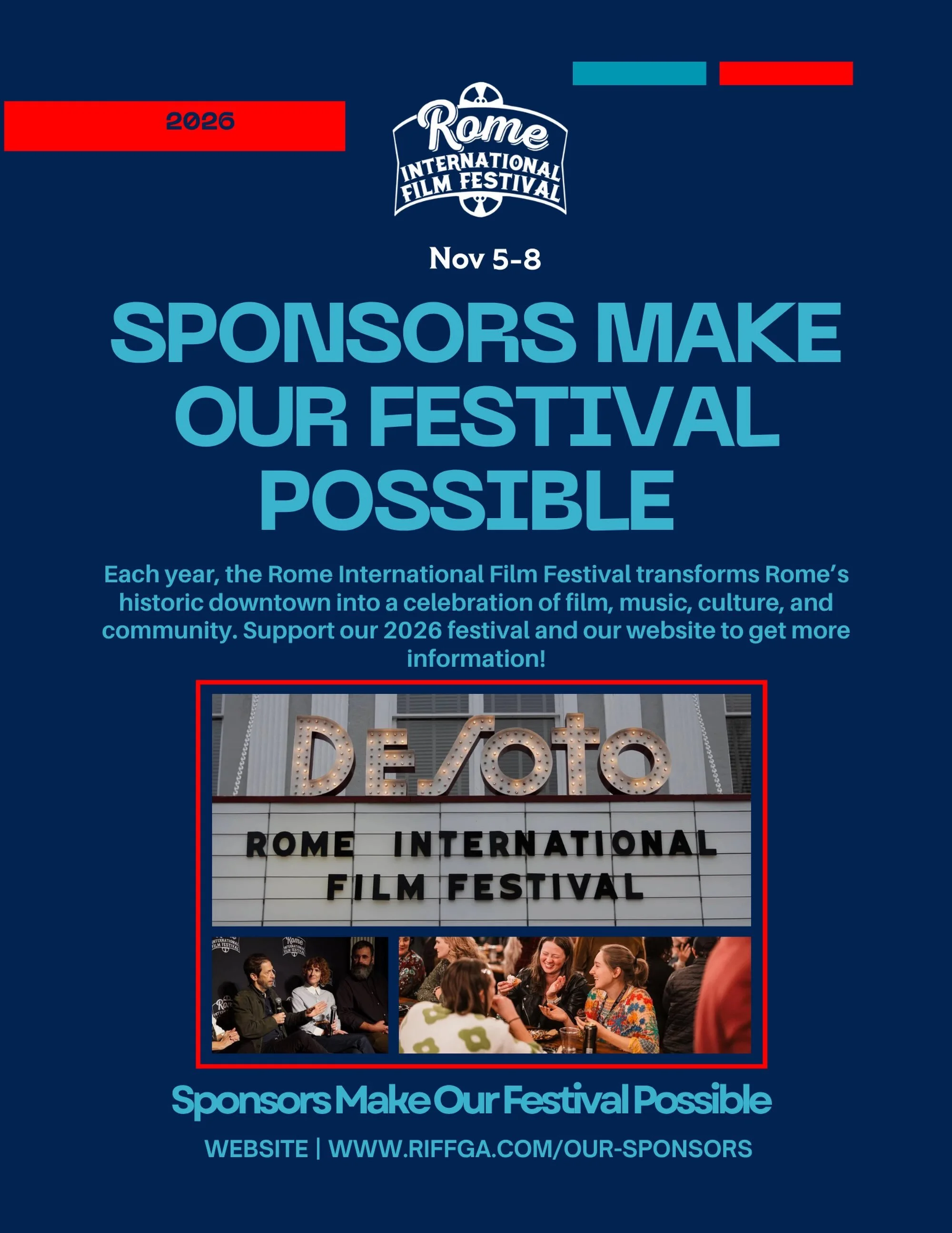 RIFF needs YOU!
The Rome International Film Festival is more than a celebration of film&mdash;it&rsquo;s a place where filmmakers, artists, and audiences come together to share stories and create connections. 
Want to help make this year&rsquo;s fest