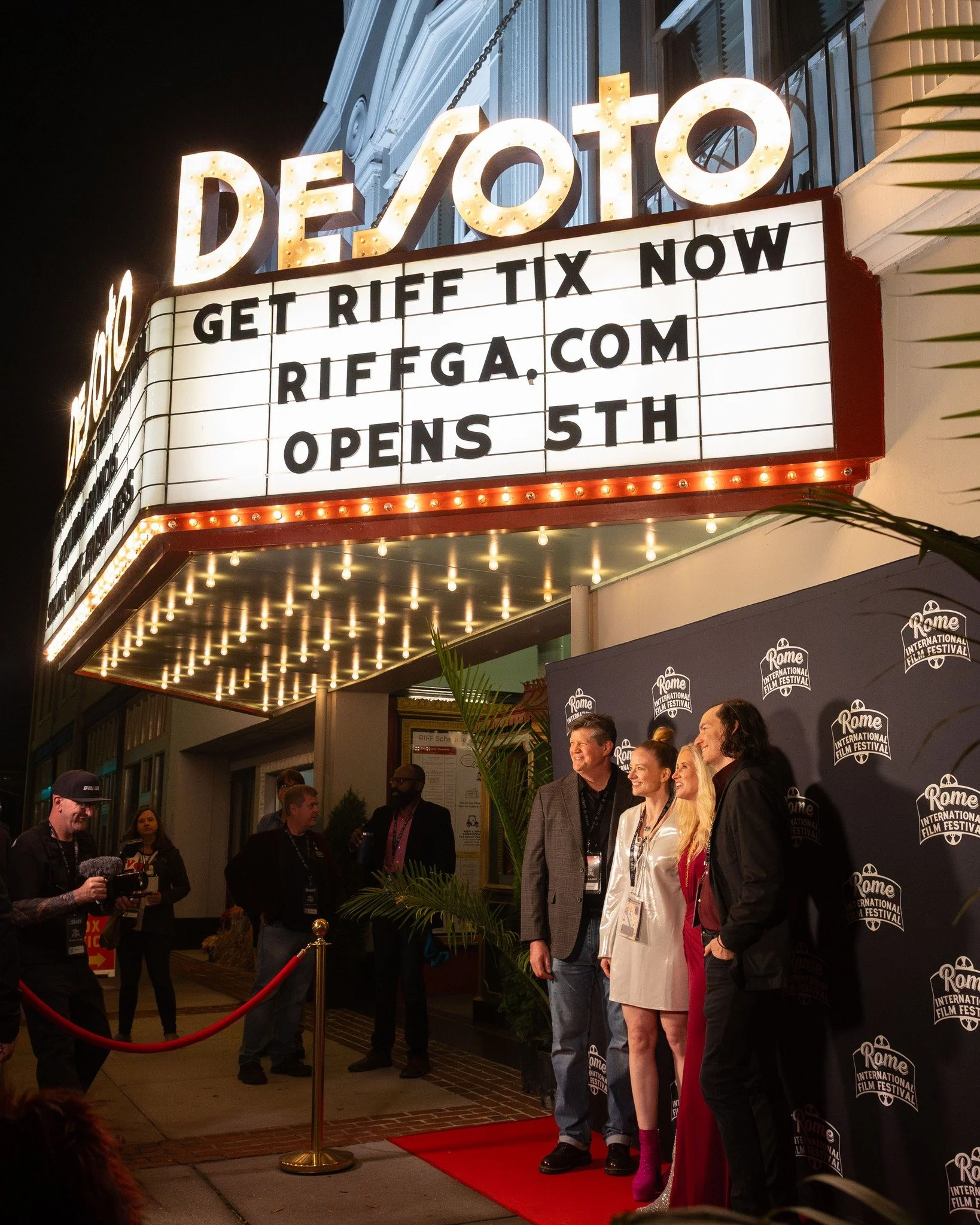 The countdown begins! We are just 30 days away from opening night!

Get your passes now! Link in our bio! #RomeGa #RIFF2026 #IndieFilm