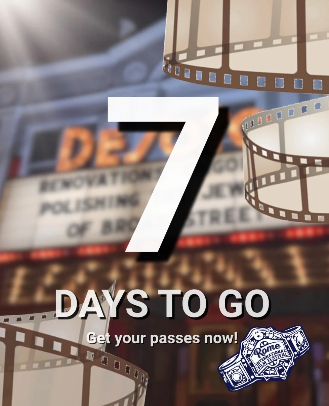 We are officially 7 days away from opening night! 🚨🎬 

Get your festival passes today at the link in bio! 🎟️

#riff2026 #romega #indiefilm