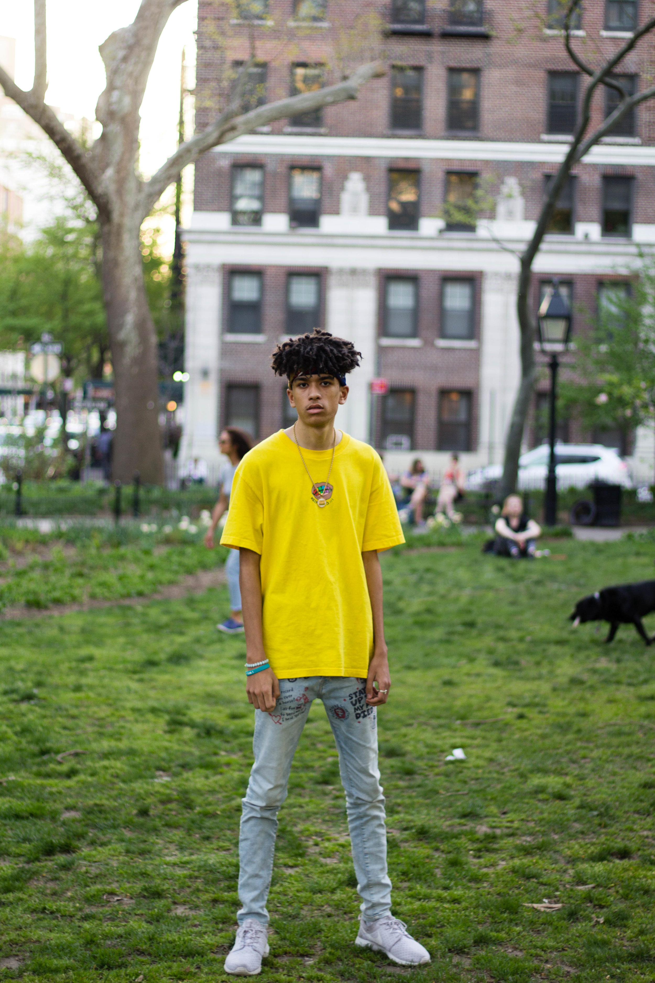  A  rapper &nbsp;and student at New York University who currently writes and produces his own music.&nbsp; 