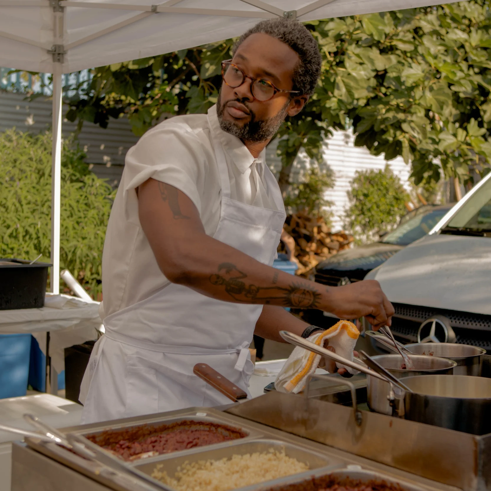Ray Anthony Barrett V Chef & Creator of Cinqué Photo by Tracy Nguyen Interview by Kennedy Williams