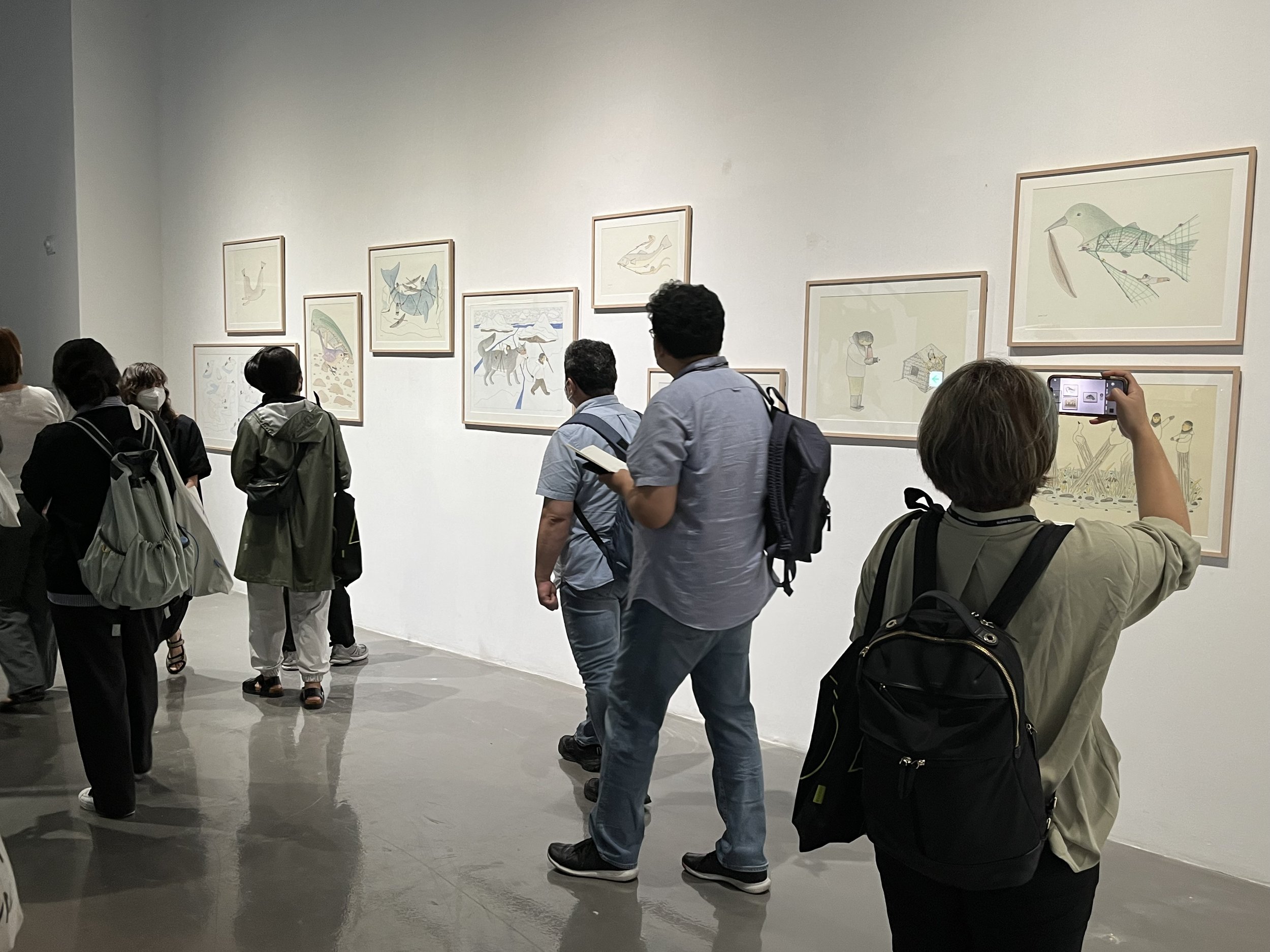 Installation view Qavavau Manumie at Busan Biennale