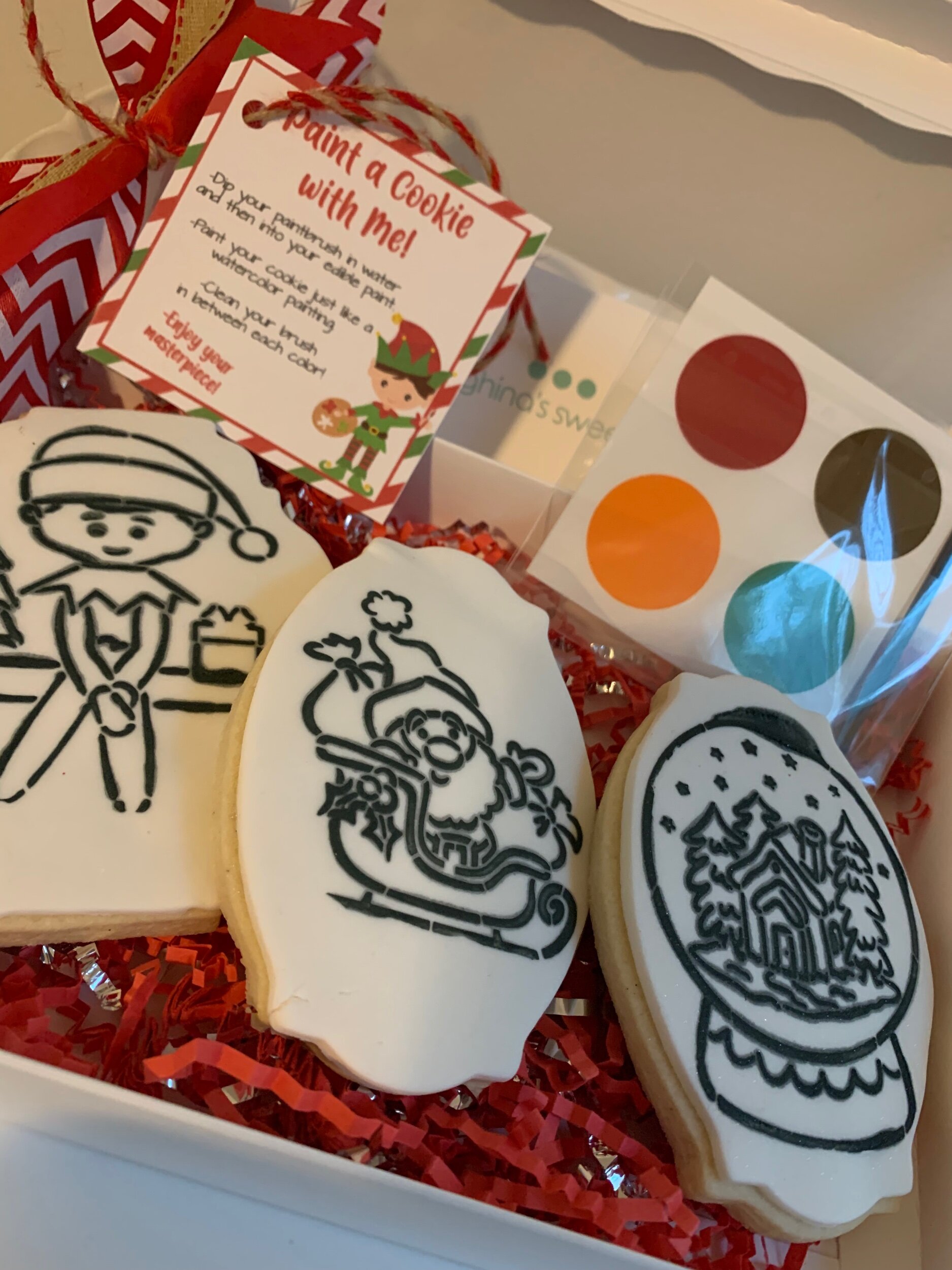 Elf on the shelf PYO cookie kit