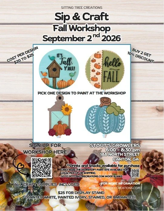 Fall Craft &amp; Sip