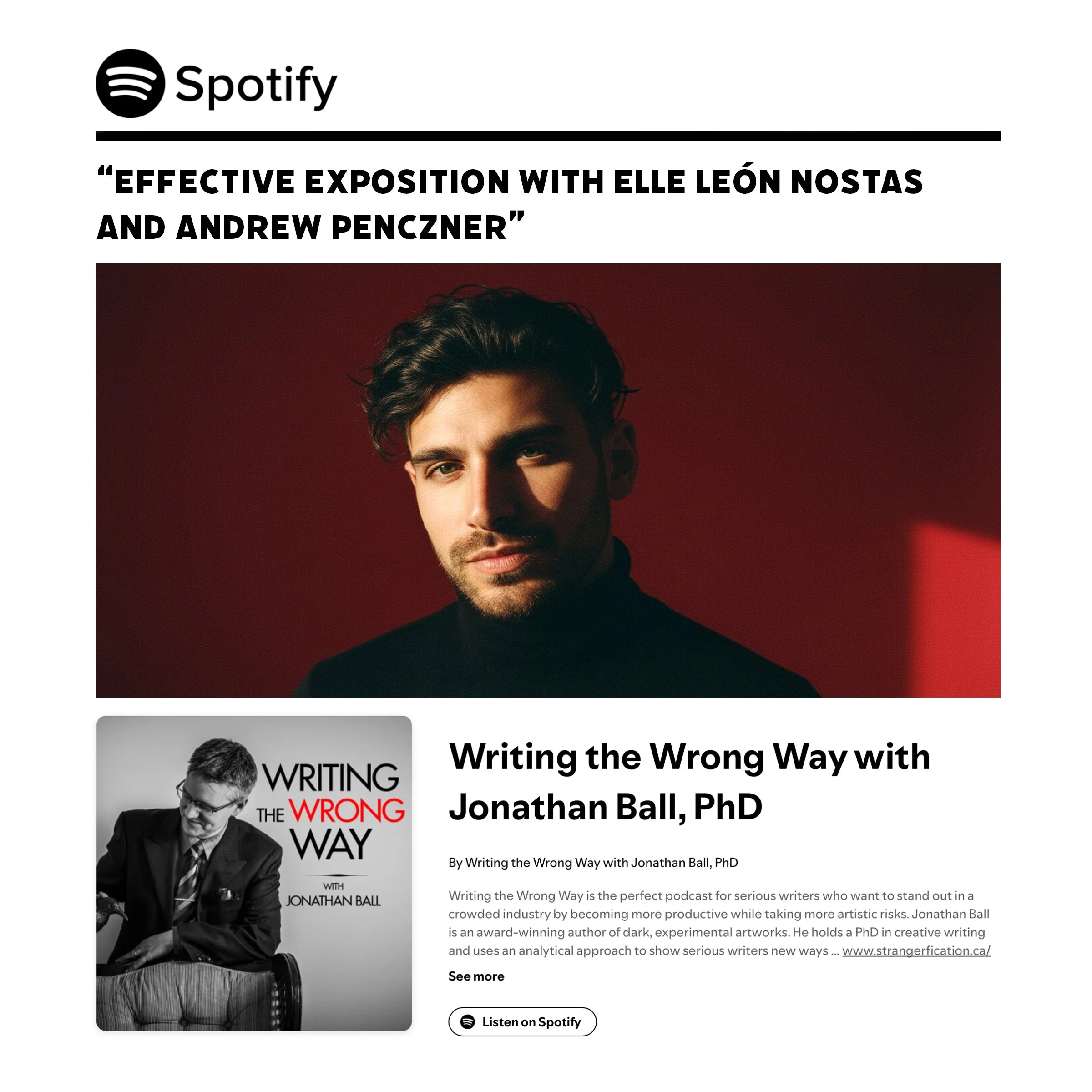 Director Elle León Nostas - Spotify Podcast Interview