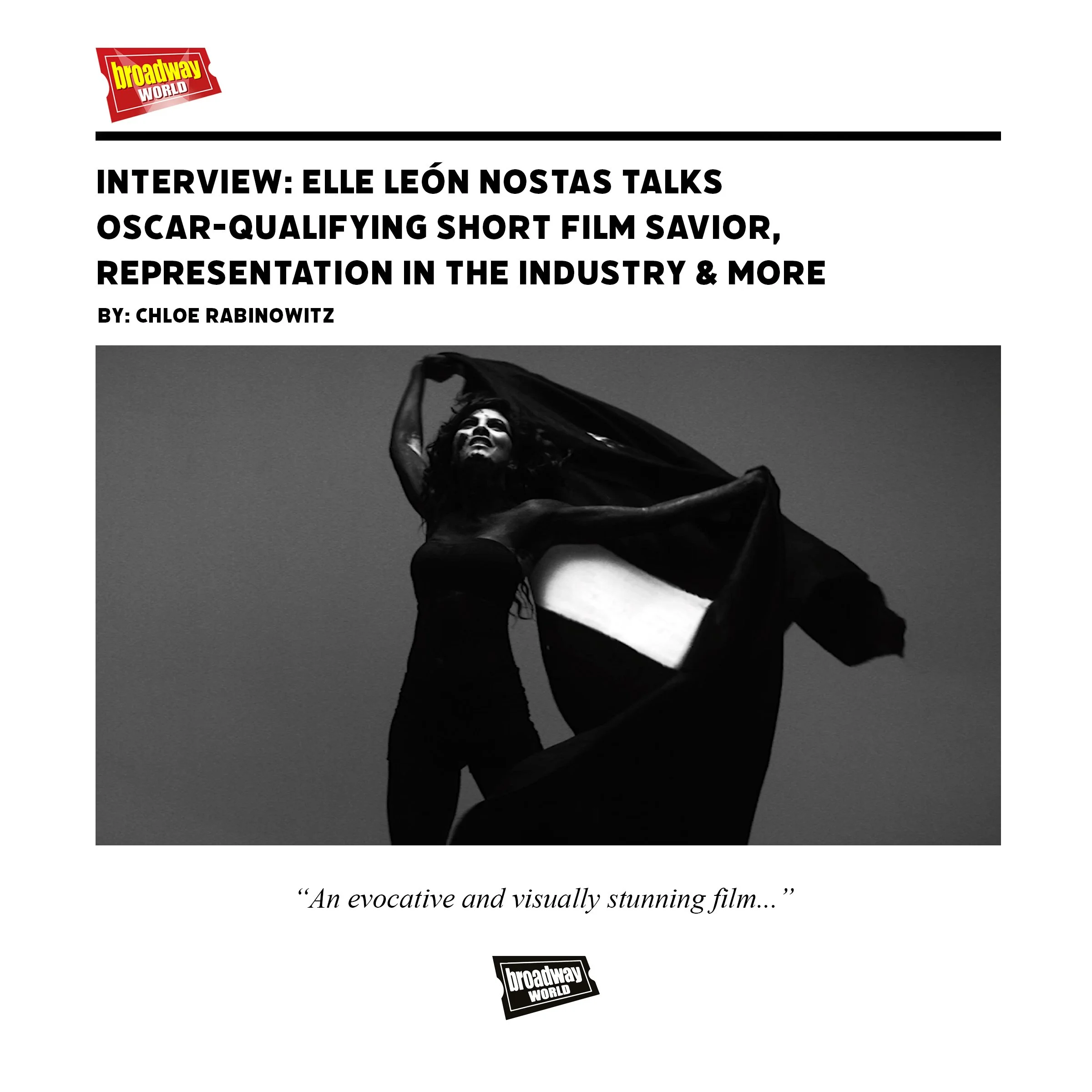 Director Elle León Nostas - Broadway World Interview
