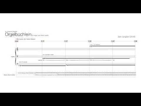 Orgelbüchlein by Jack Langdon