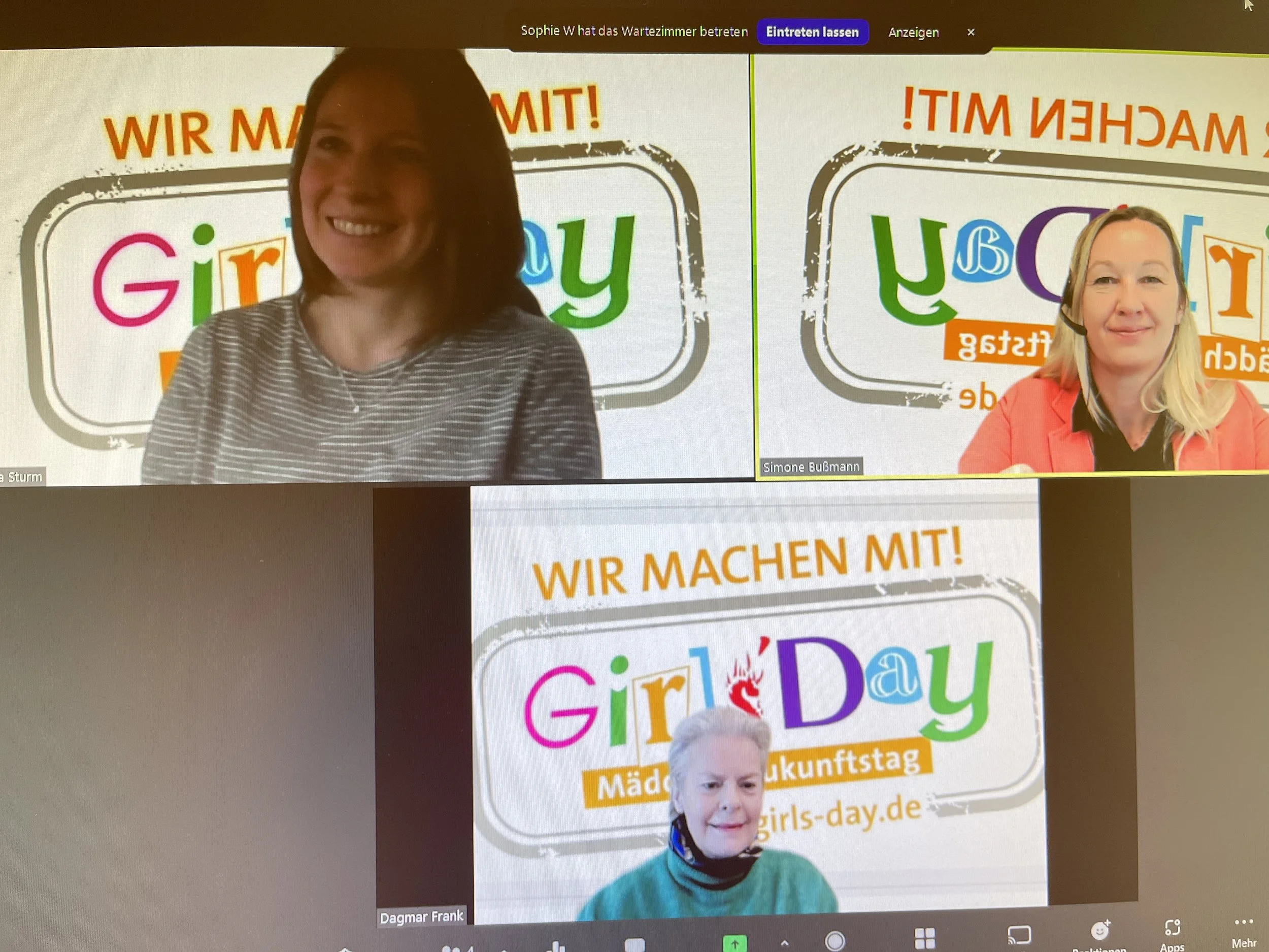 GirlsDay 2022 ! Finanzberufe und Geldwäsche ! Liebe Welt, bist Du bereit für Frauenpower?