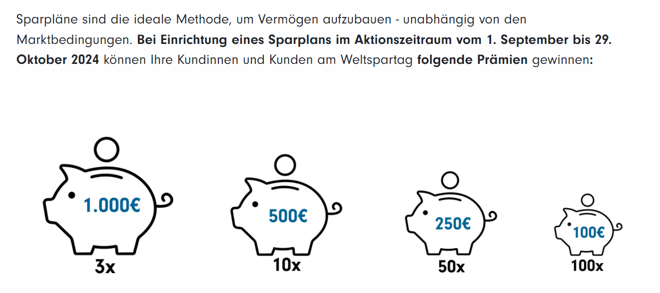 Spar-Plan Aktiv !  Vermögensaufbau einfach starten.