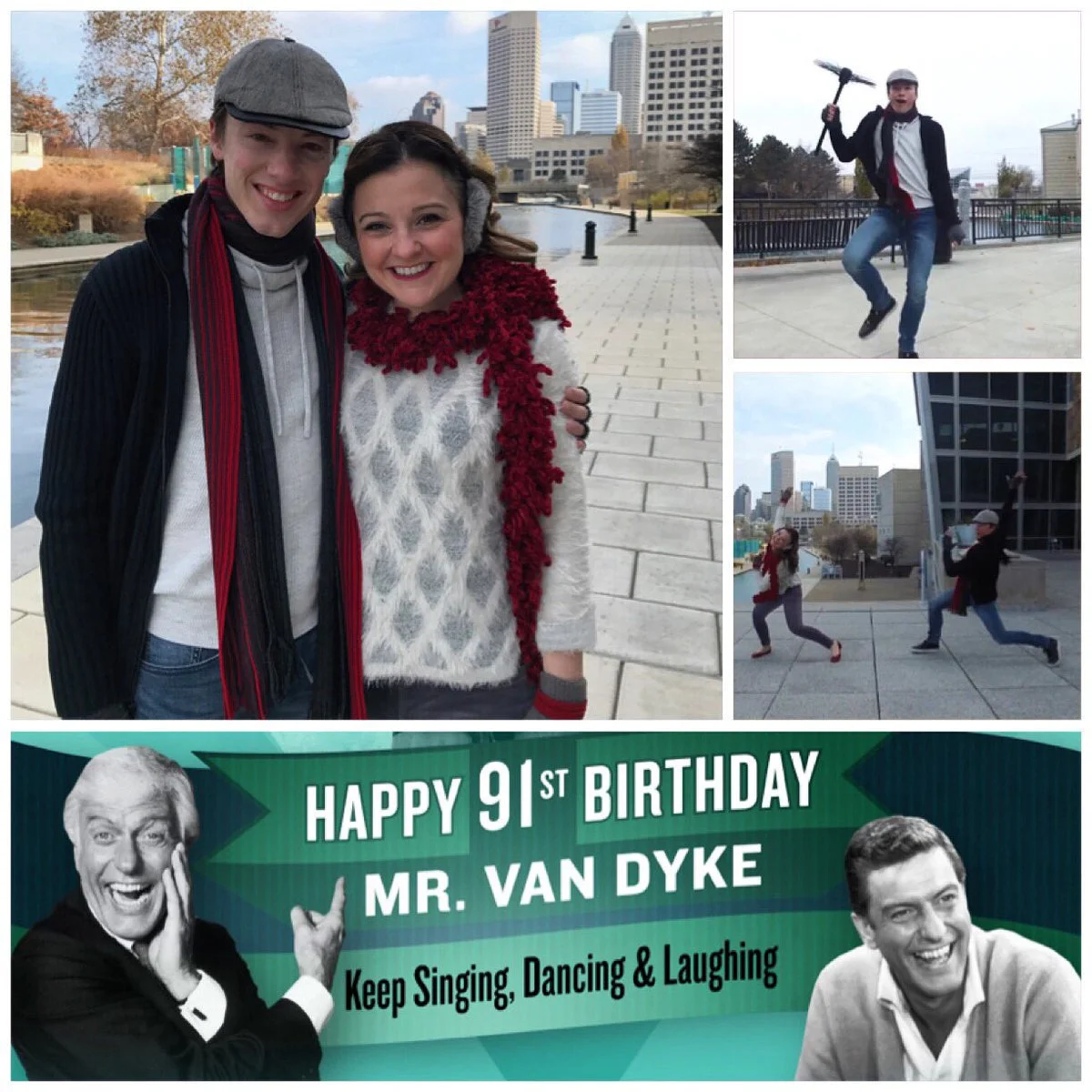STAGE TUBE: AN AMERICAN IN PARIS Star Performs ‘Put On A Happy Face’ Birthday Tribute to Dick Van Dyke