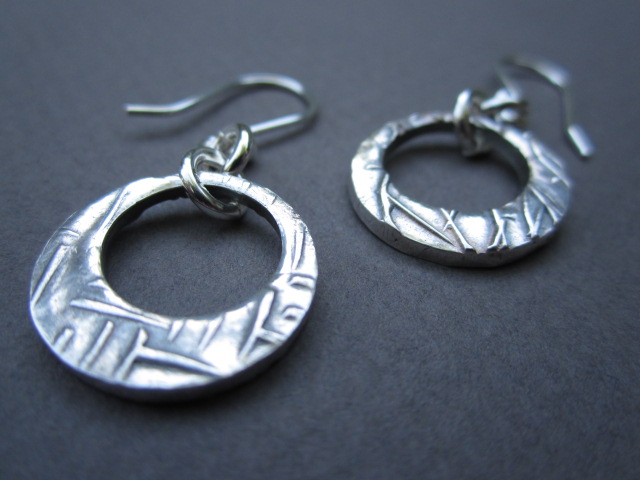 Leaf Motif/Fine Silver