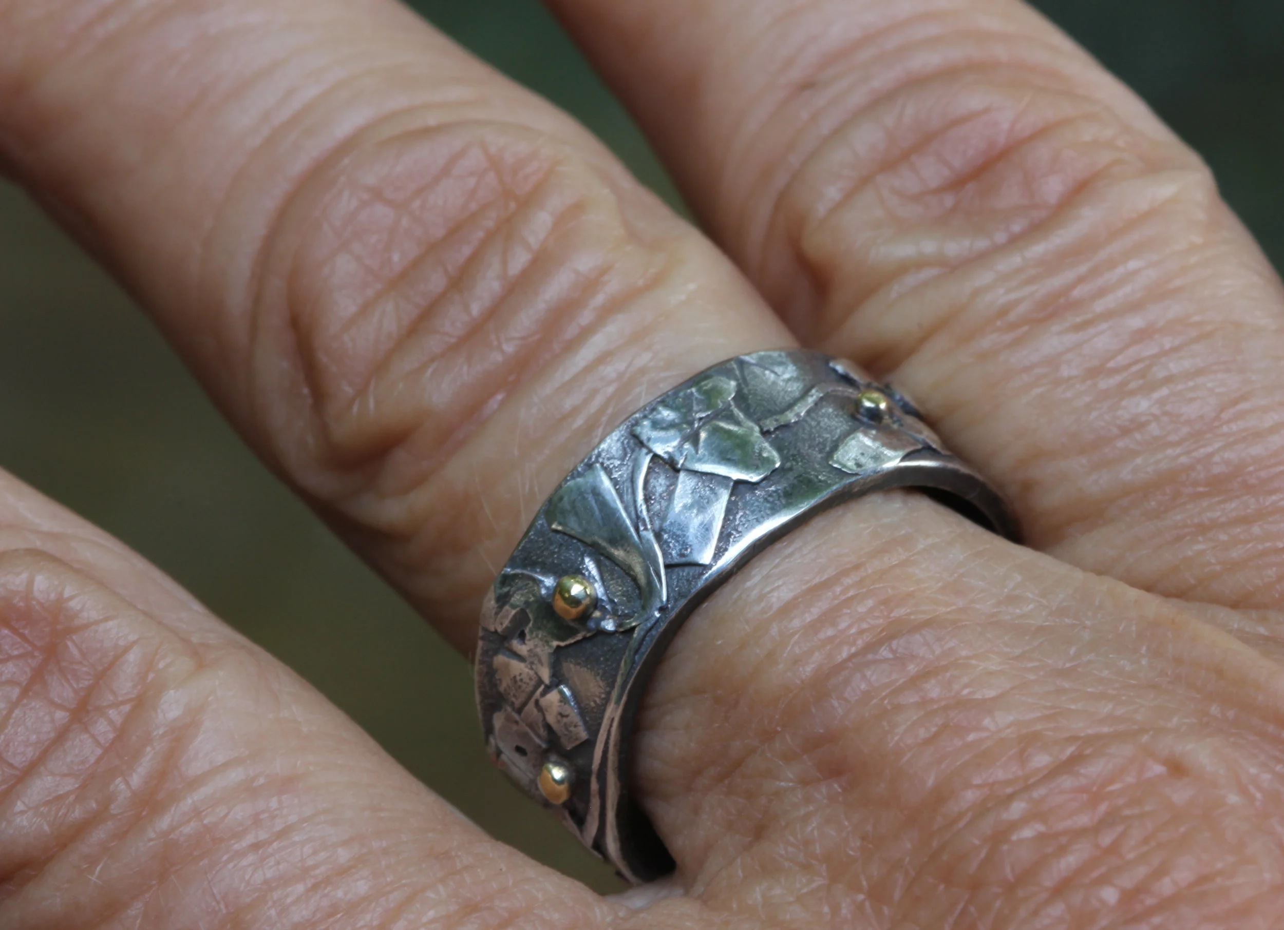 Sterling Silver/18K Gold