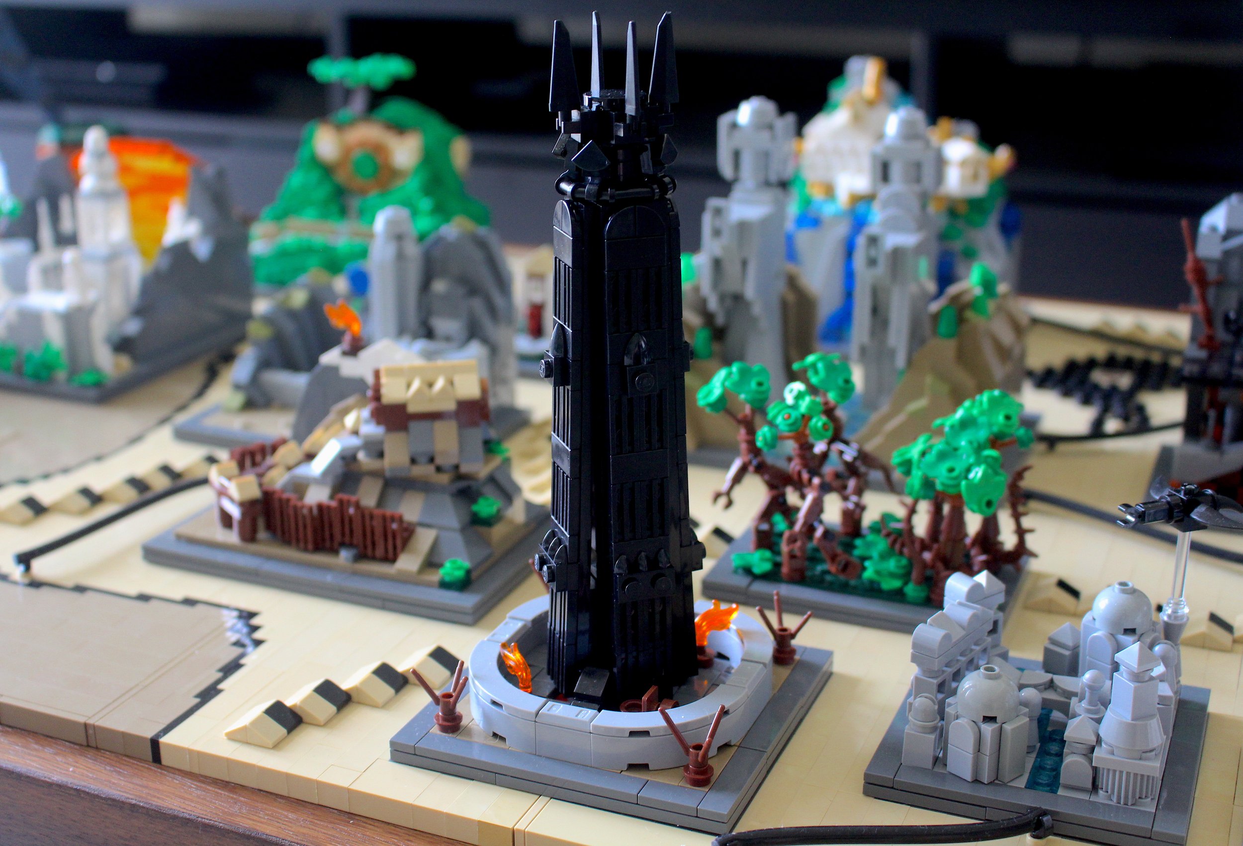 Minas Tirith  Micro lego, Lego hobbit, Lego