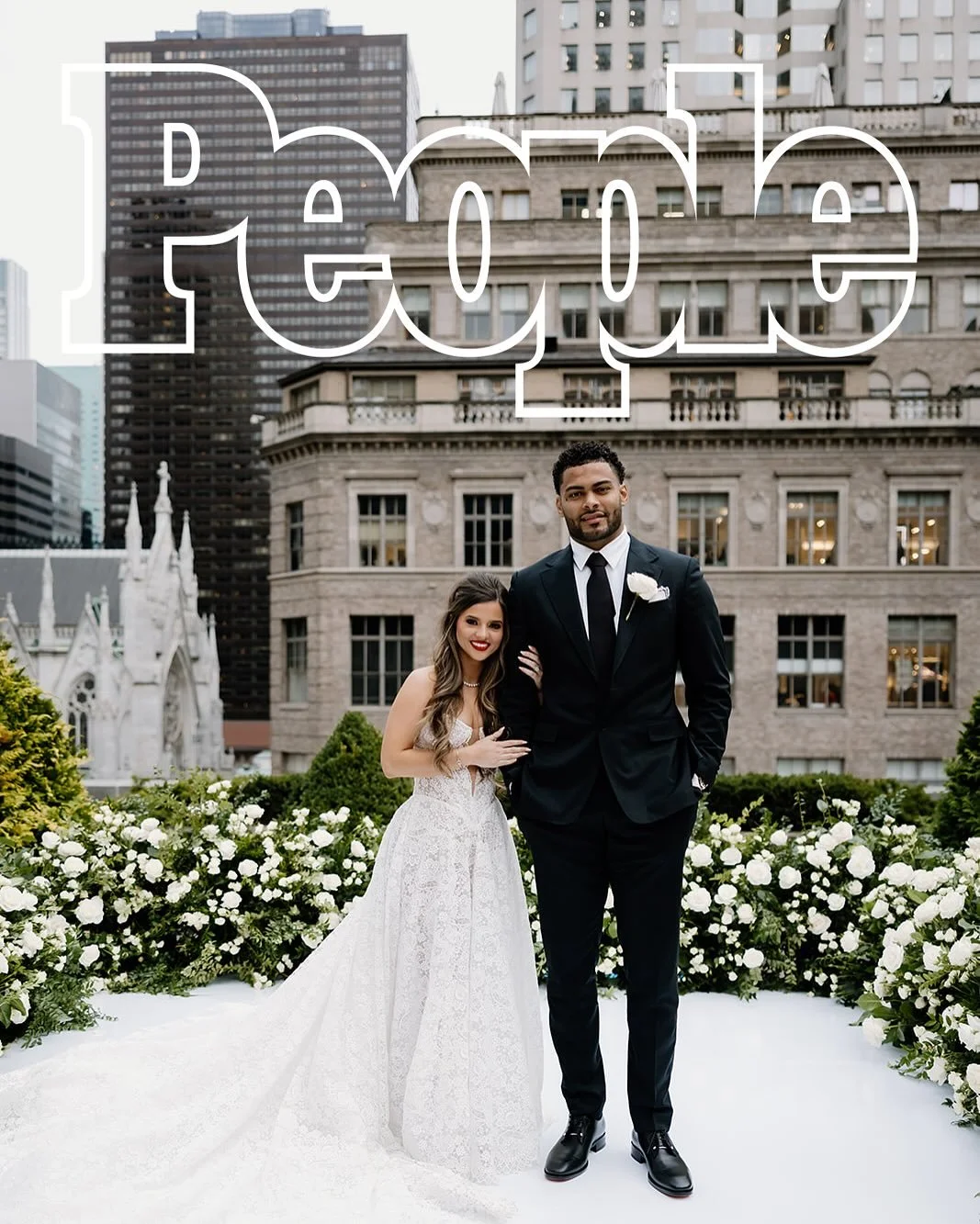 Hope &amp; Tommy's wedding was pure magic&mdash;effortlessly elegant and intimate in the heart of the city. We loved creating their day of materials including a custom illustration&mdash;adding a personal touch to such a beautiful day &hearts;️✏️

&b