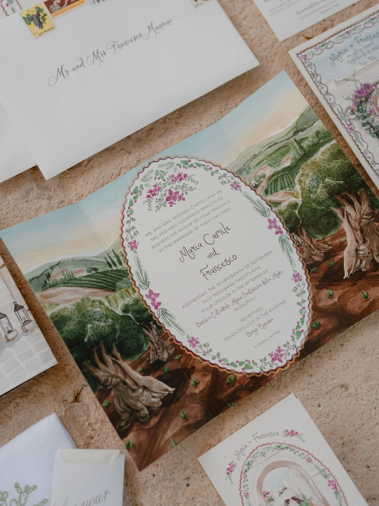 Proof that magic lives in the details &mdash; especially in Puglia ✨🇮🇹🌺🌵💒♾️

Planning: @bespokeuniqueweddings
Photography: @cinziabruschini
Invitations &amp; Printing: @alpineinvites
Venue: @borgoegnazia 
Videography: @albertodaria
Florist: @nun