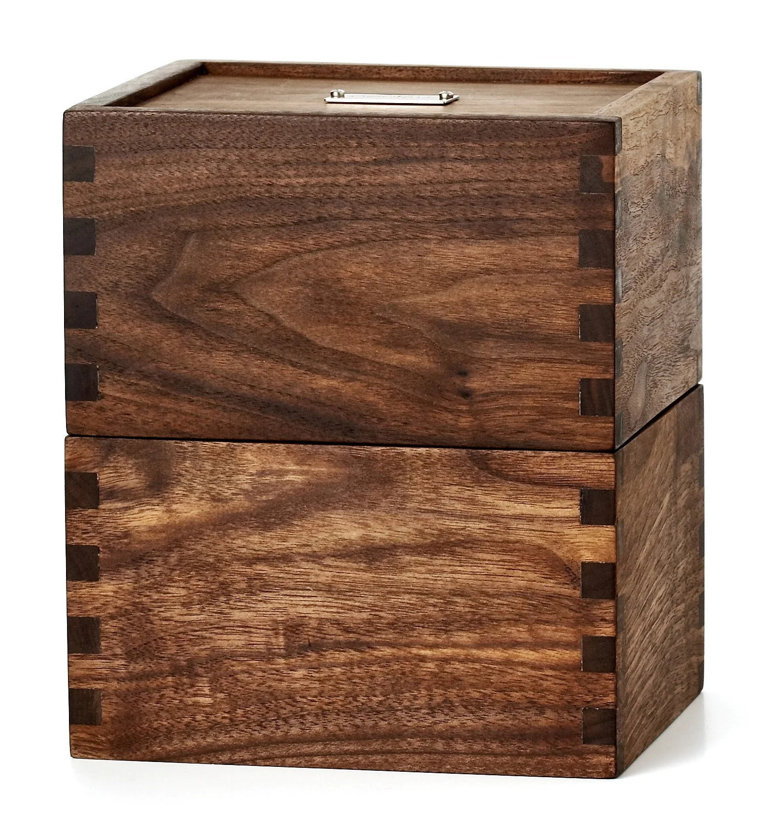 Penlau® dishbox - medium Træ box, lukket 15,5/12,5/18 cm (b/d/h)