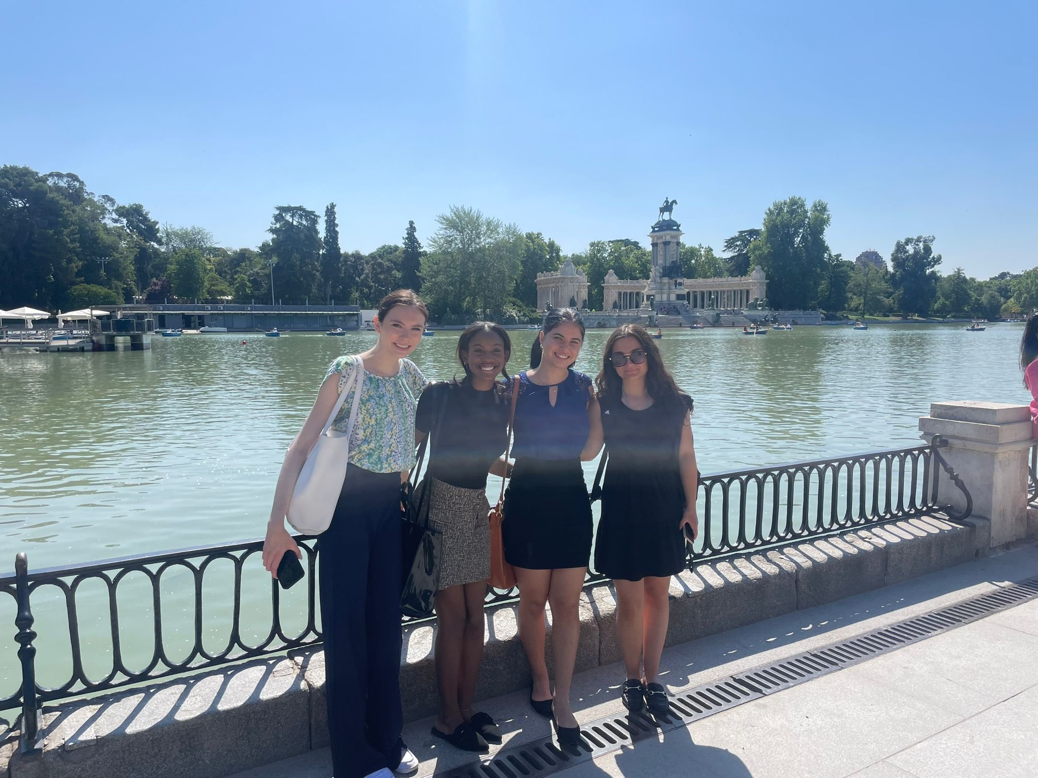 Lex Fellows exploring their destination city (Spain)