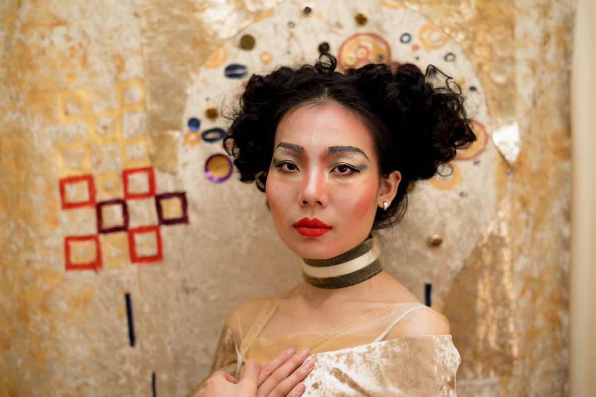 A Klimt of Gold - Self-portrait As The Woman in Gold 20052018