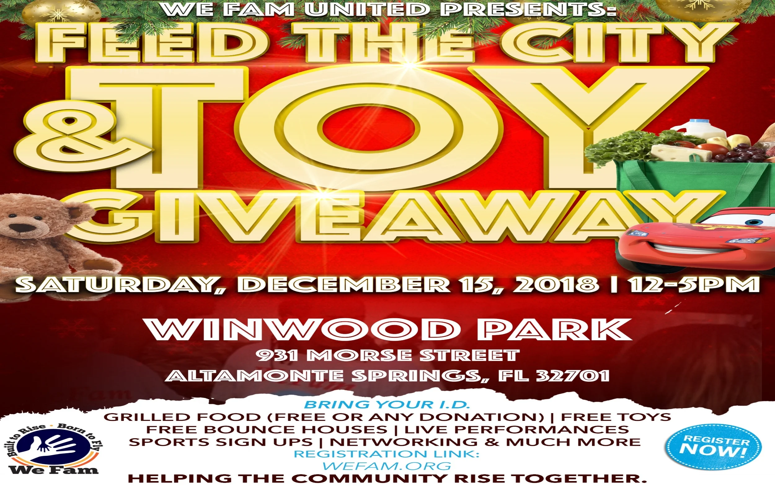 Feed The City and Toy Giveaway