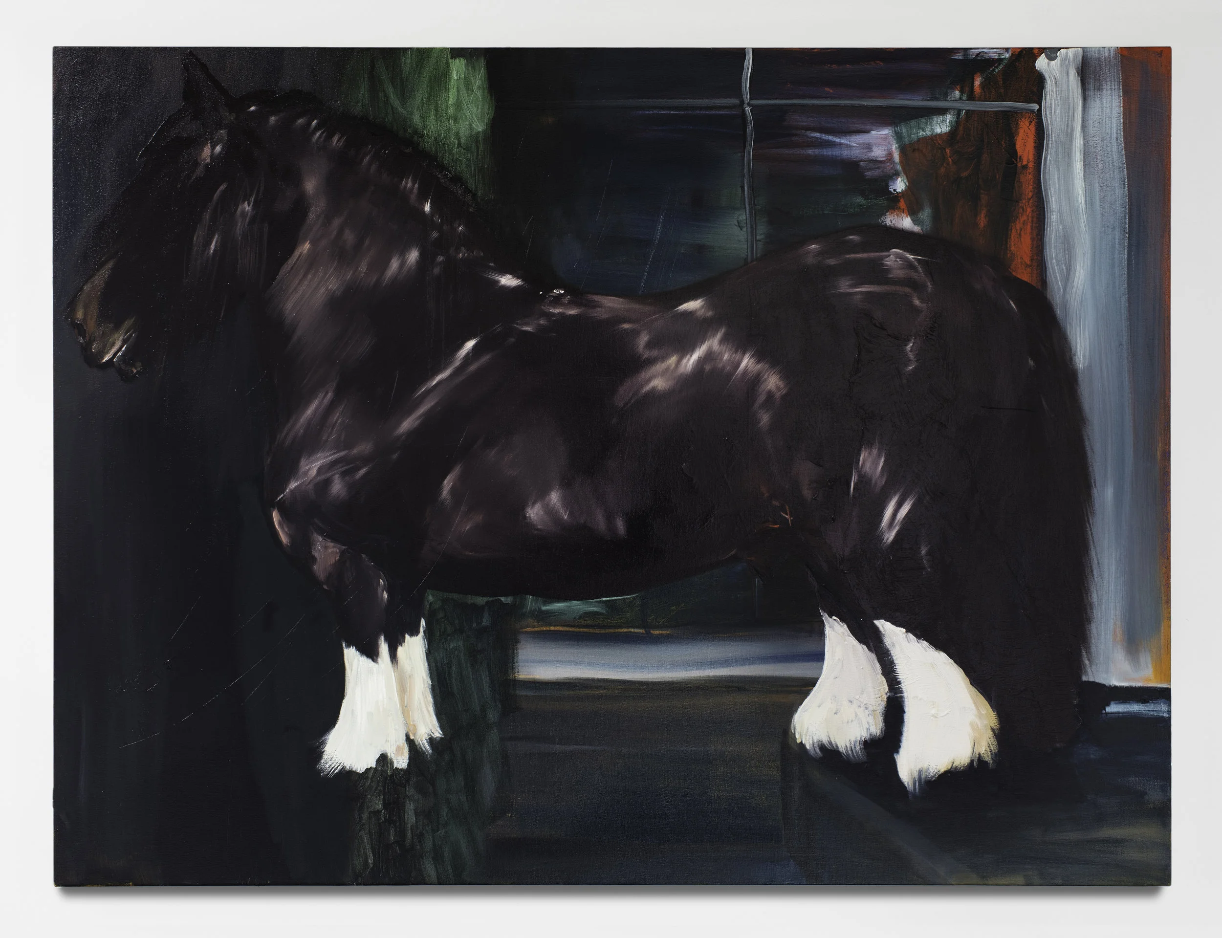 “Stubby Horse”, 2019. Oil on canvas. 48 in. x 36 in.