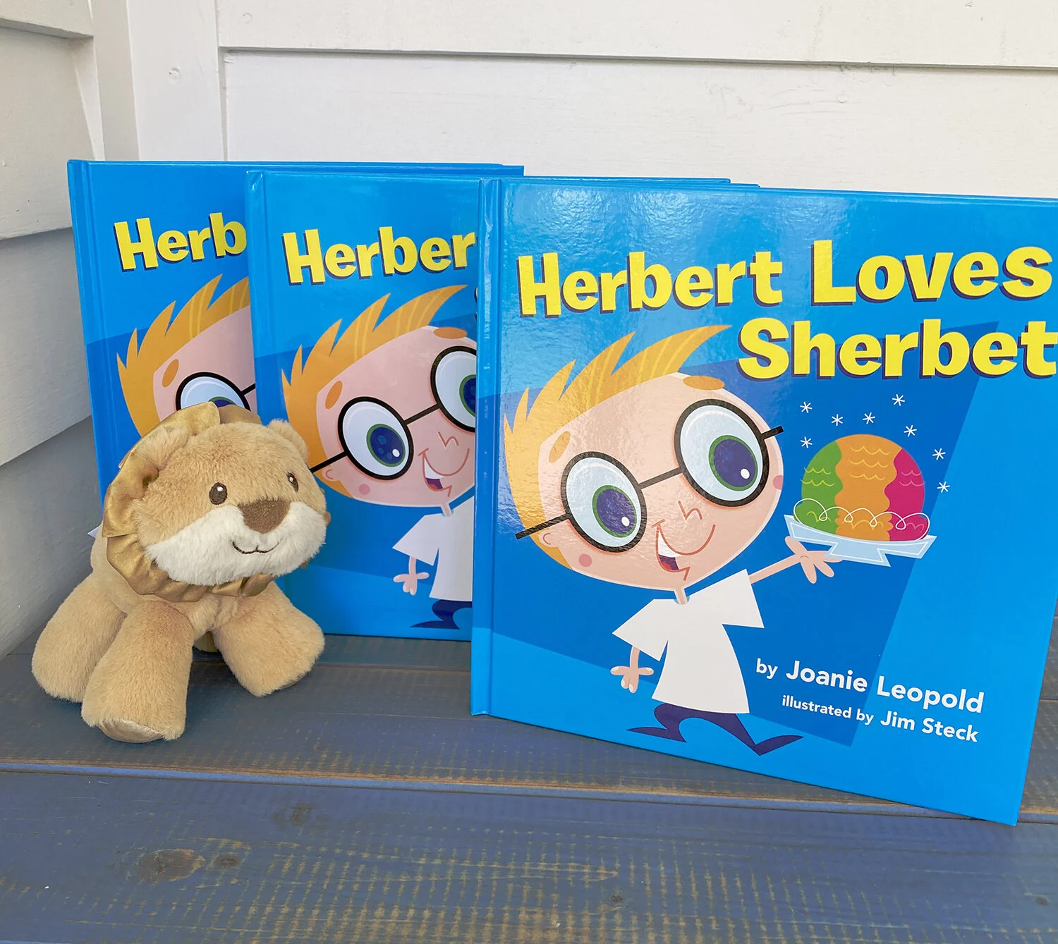 "A Hilarious Book!" Herbert Loves Sherbet (hardcover book)