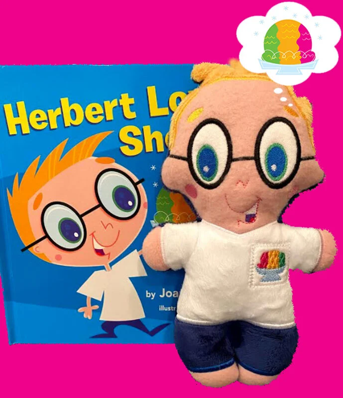 Herbert Loves Sherbet plush doll