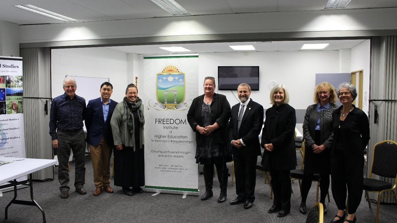 Visiting national and International NZQA Masters Evaluation Panellists